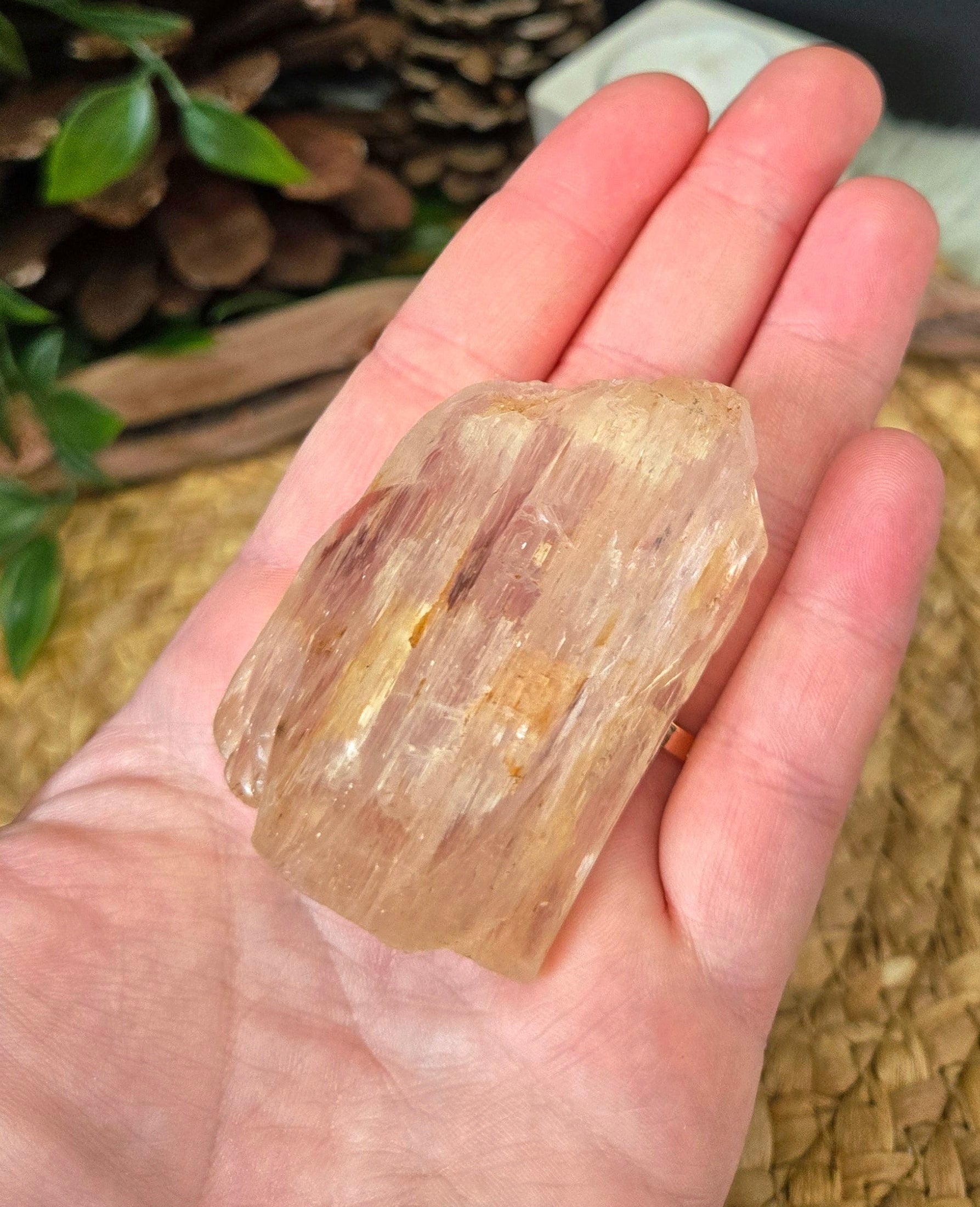 Kunzite Rough Tower 2.5"