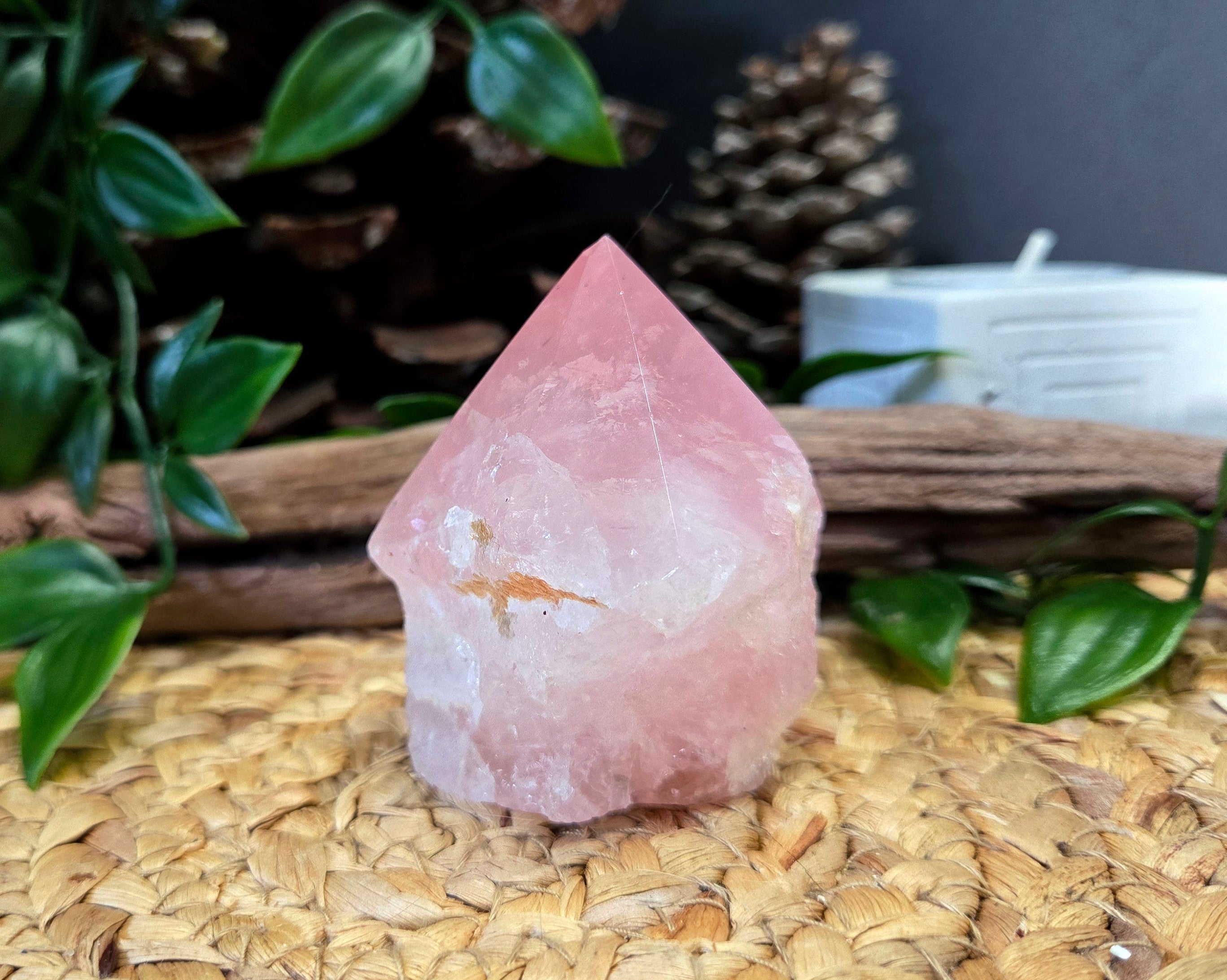 Rose Quartz Point 2.5"