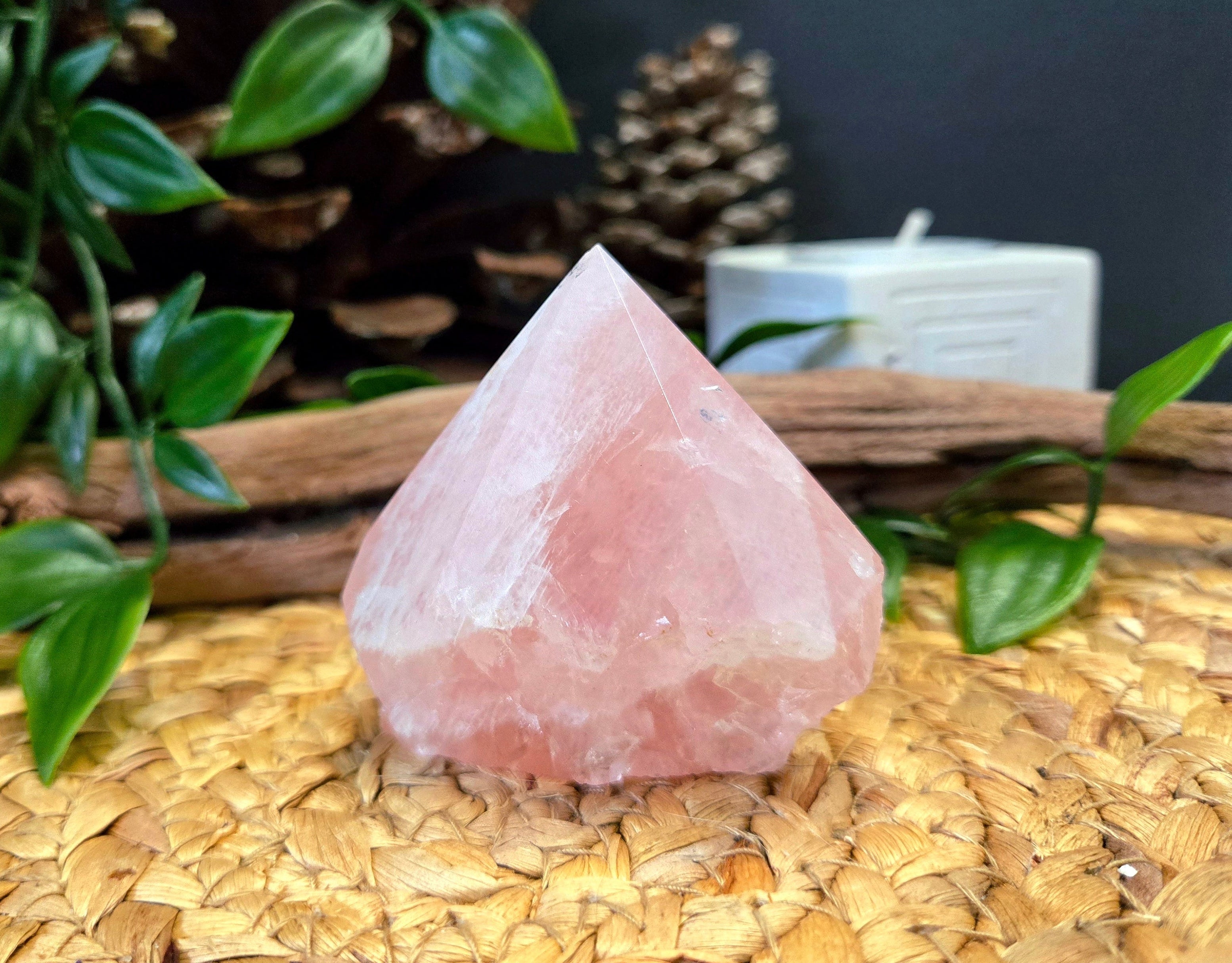 Rose Quartz Point 2.45"