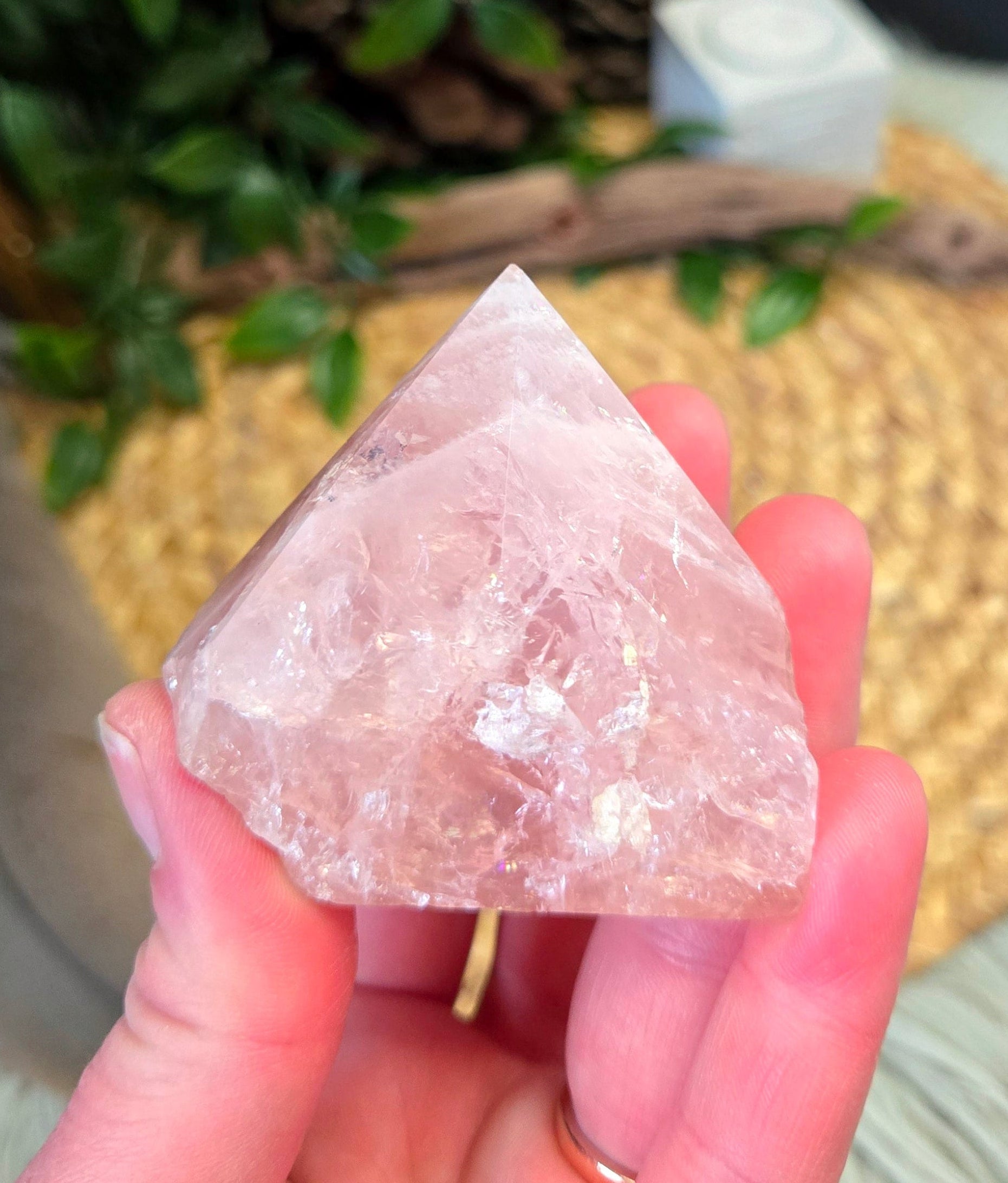 Rose Quartz Point 2.45"