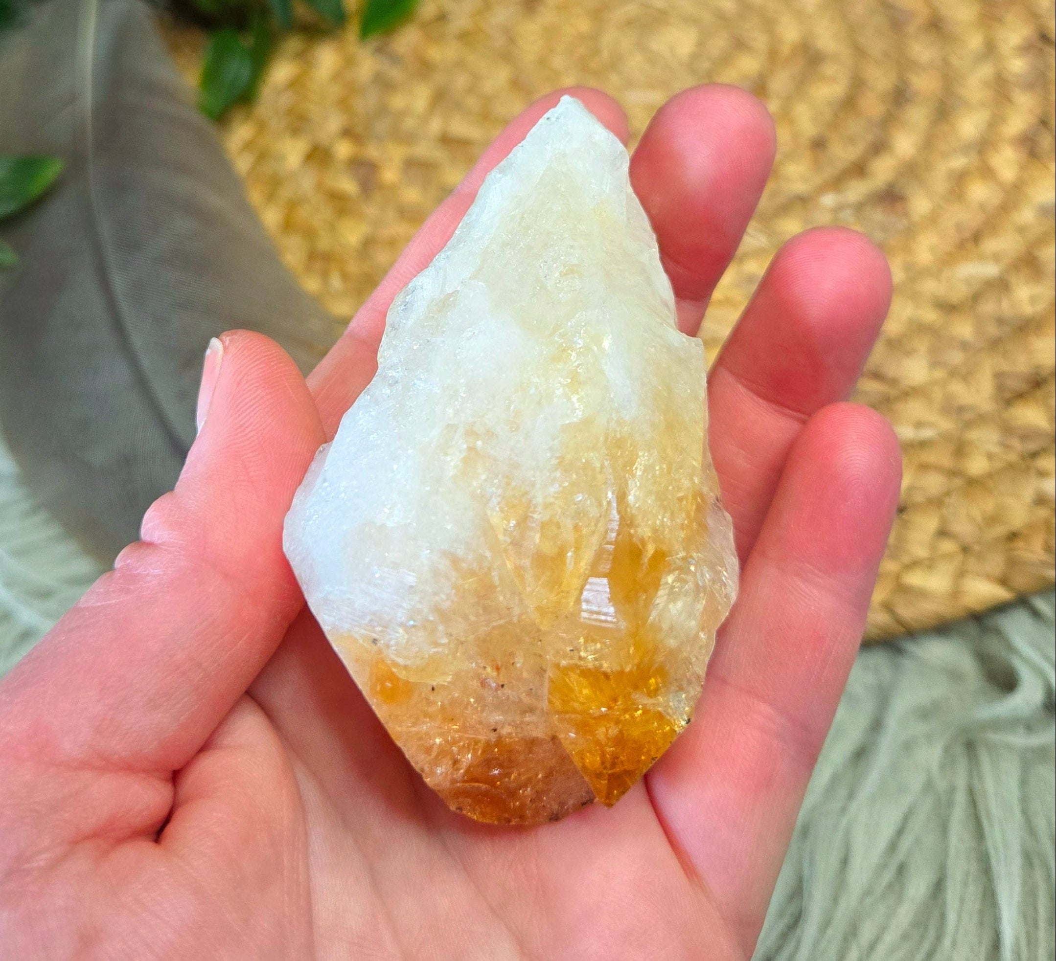 Citrine Chunk 3.5"