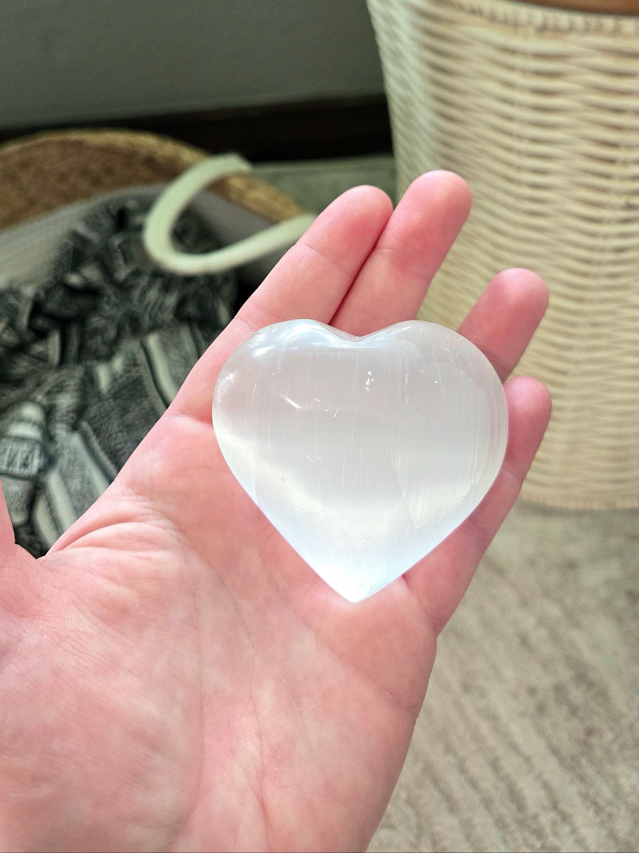 Selenite Heart 2.5"