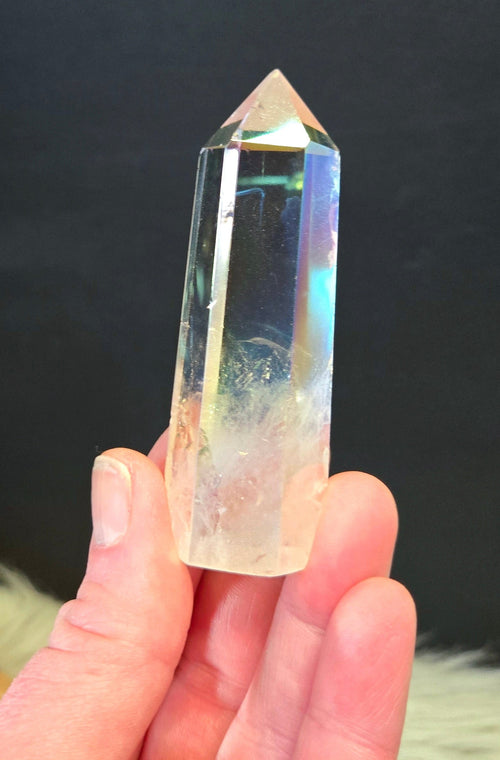 Angel Aura Quartz Tower 3"