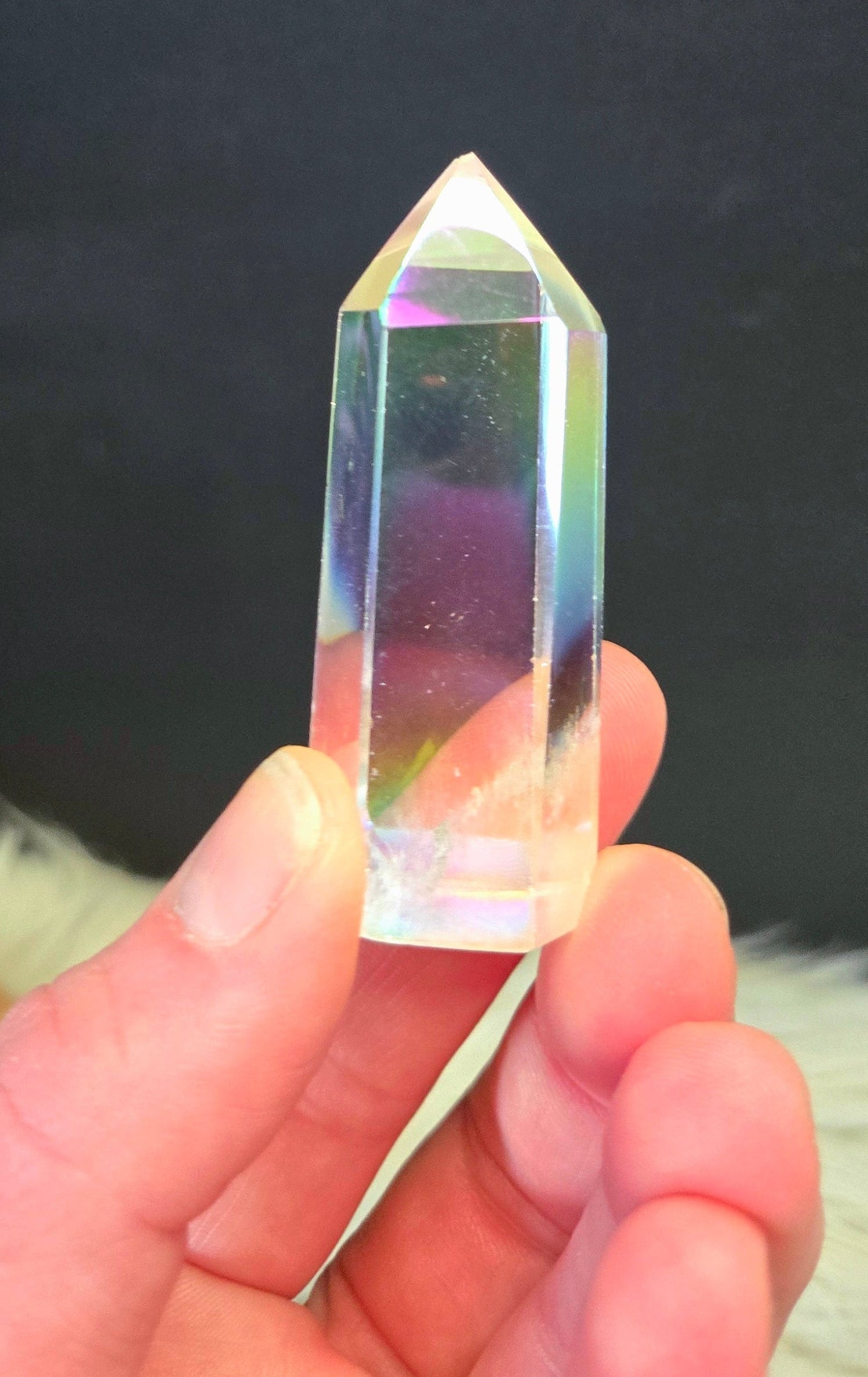 Angel Aura Quartz Tower 2.25"