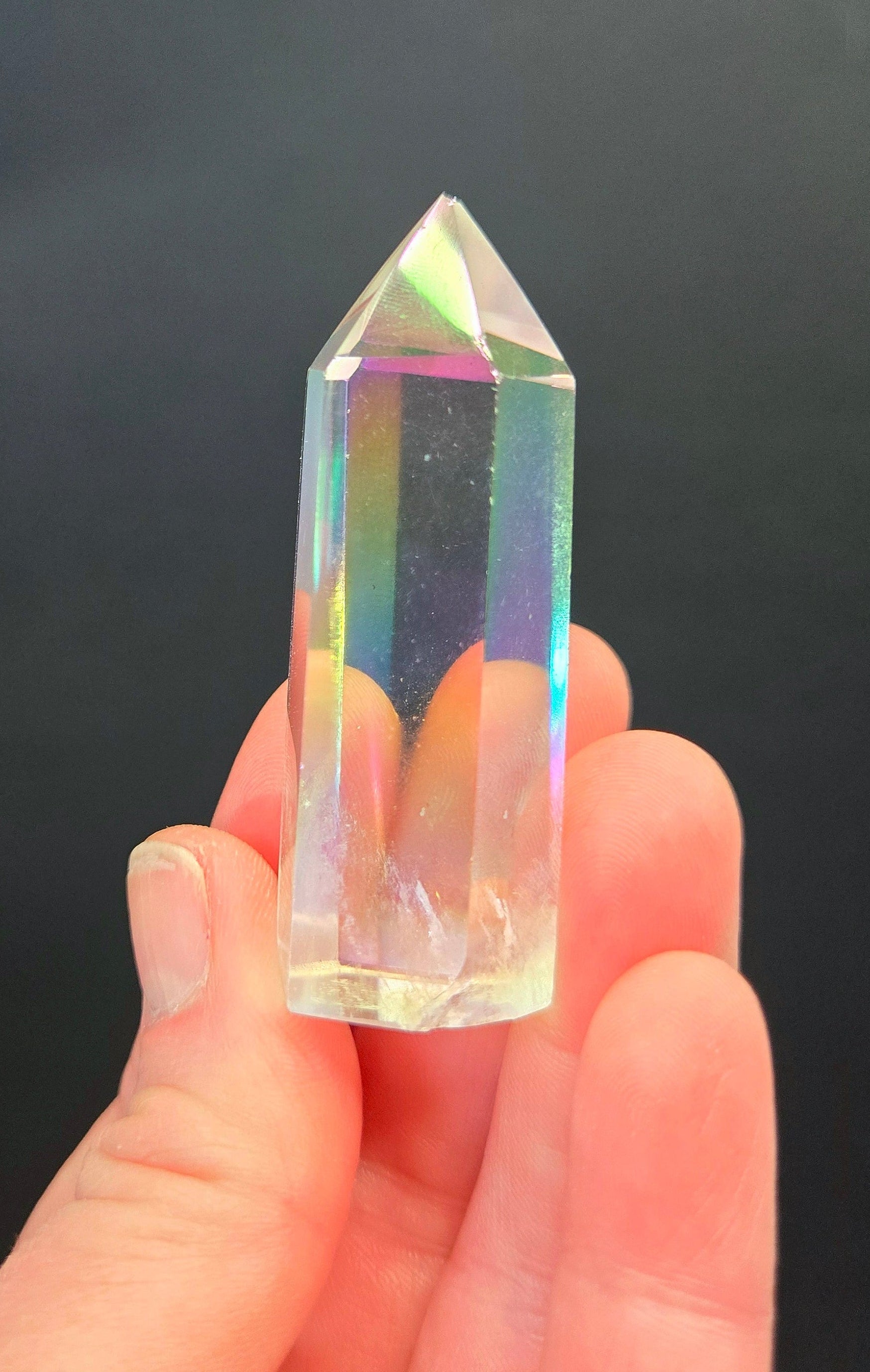 Angel Aura Quartz Tower 2.10"