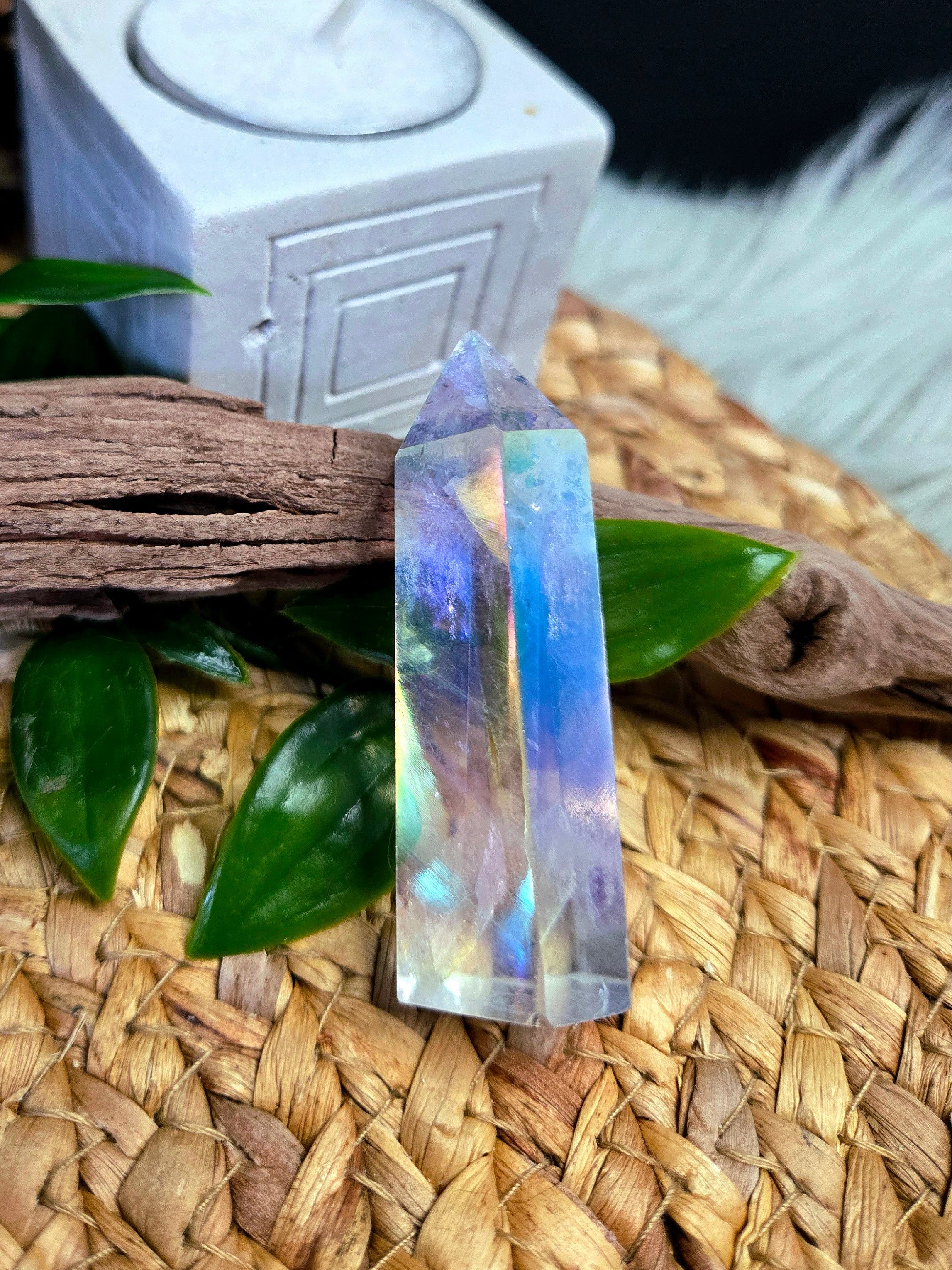 Angel Aura Quartz Tower 2.10"