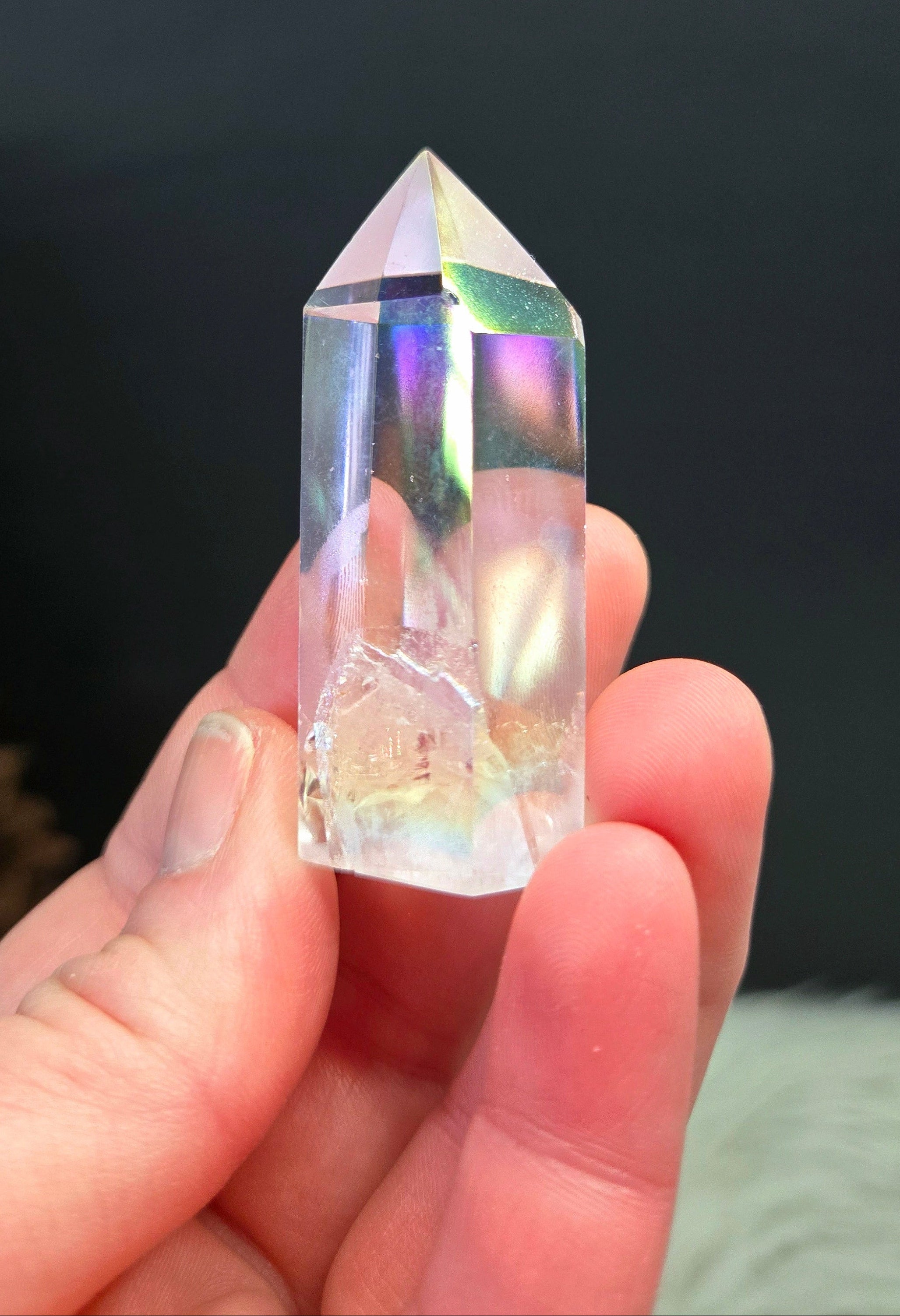 Angel Aura Quartz Tower 2.10"