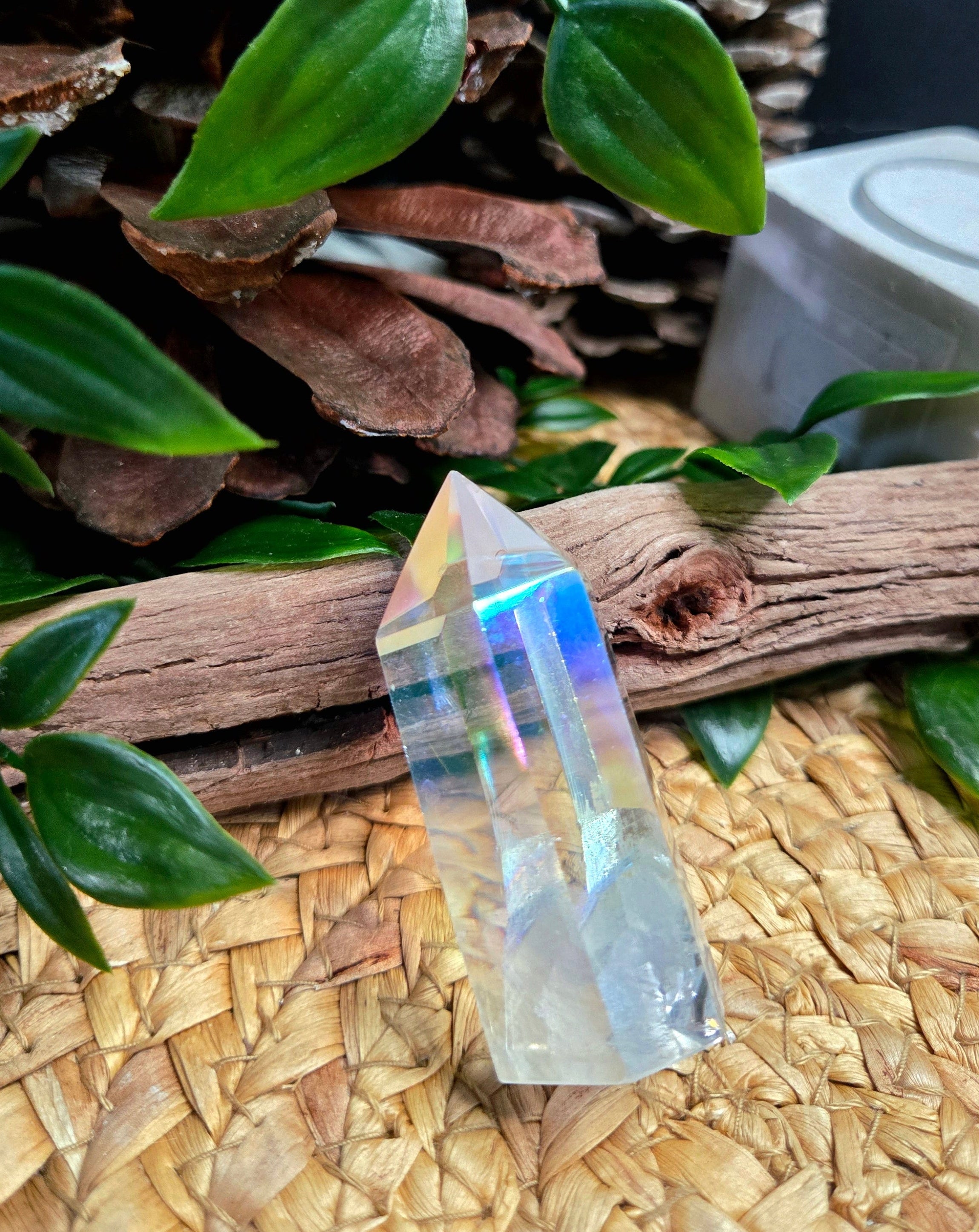 Angel Aura Quartz Tower 2.10"