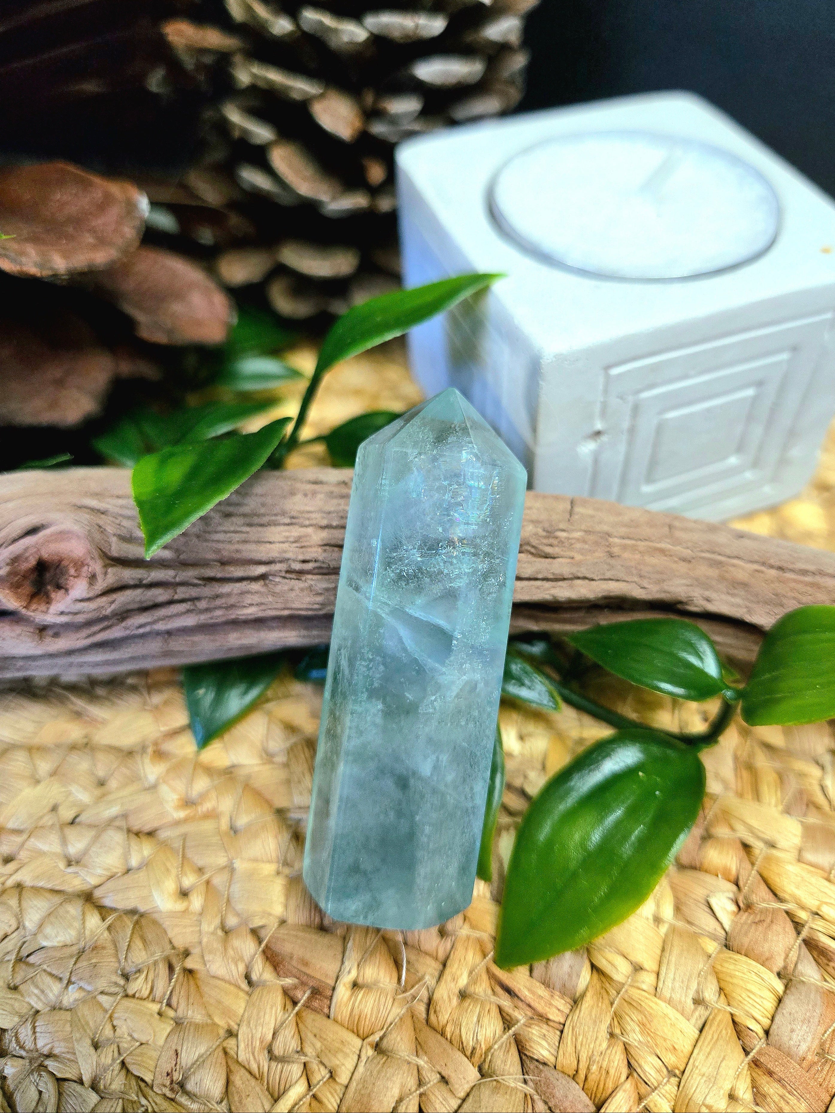 Green Fluorite Tower 2.25"