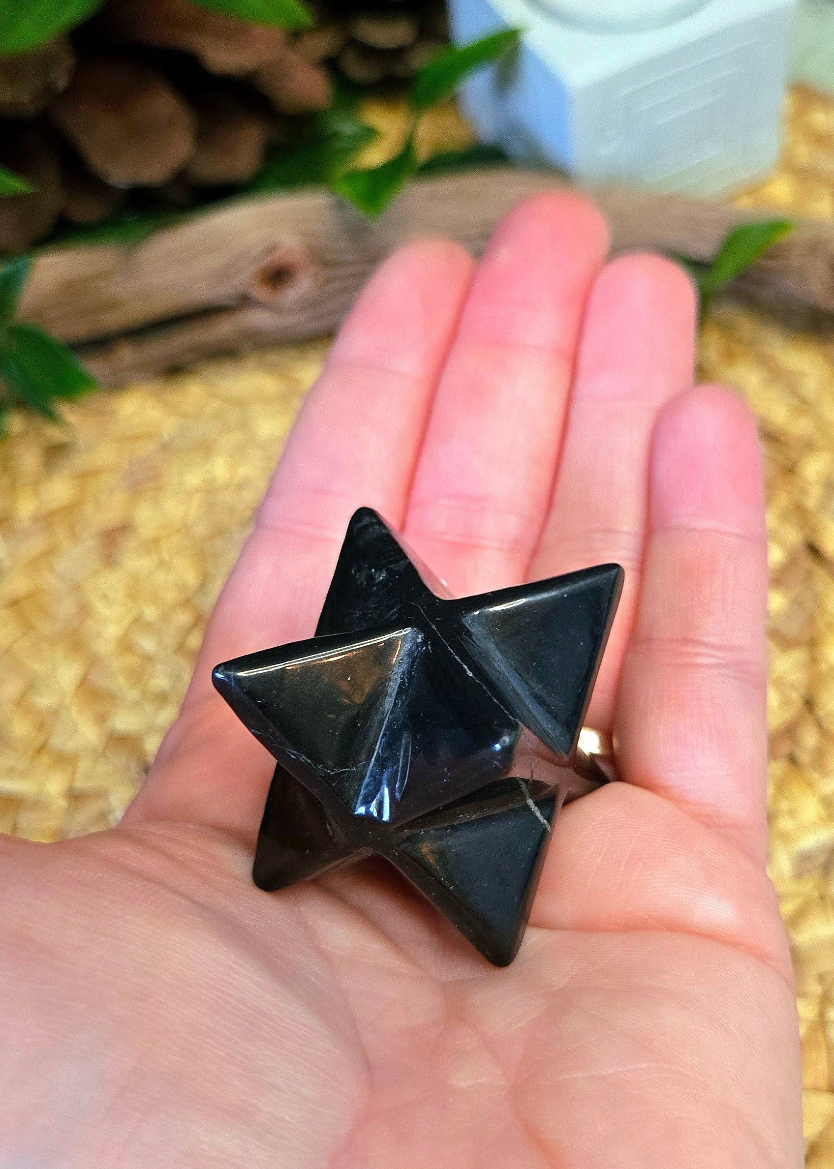Shungite Merkaba 1.10"