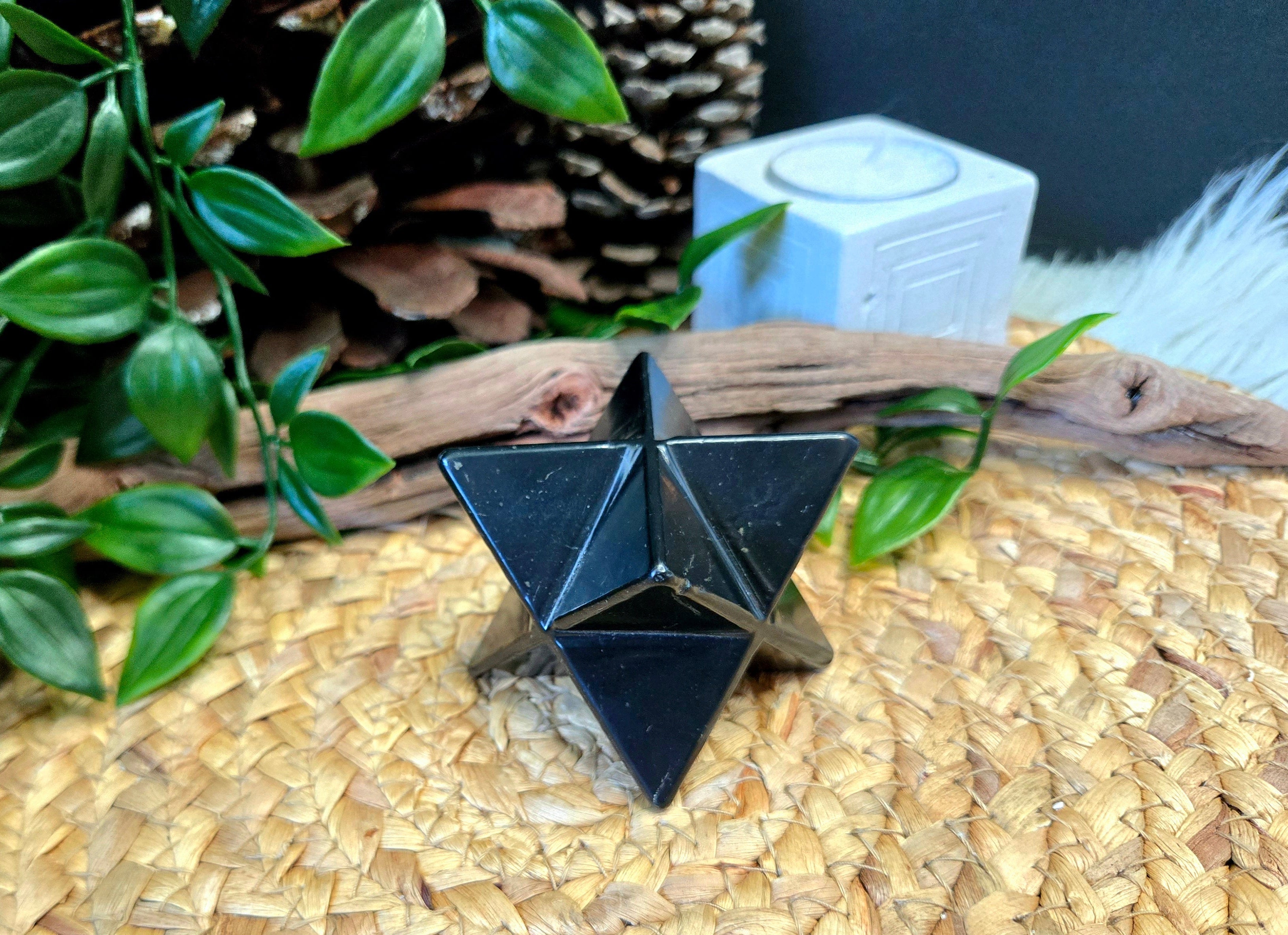 Shungite Merkaba 2.75"