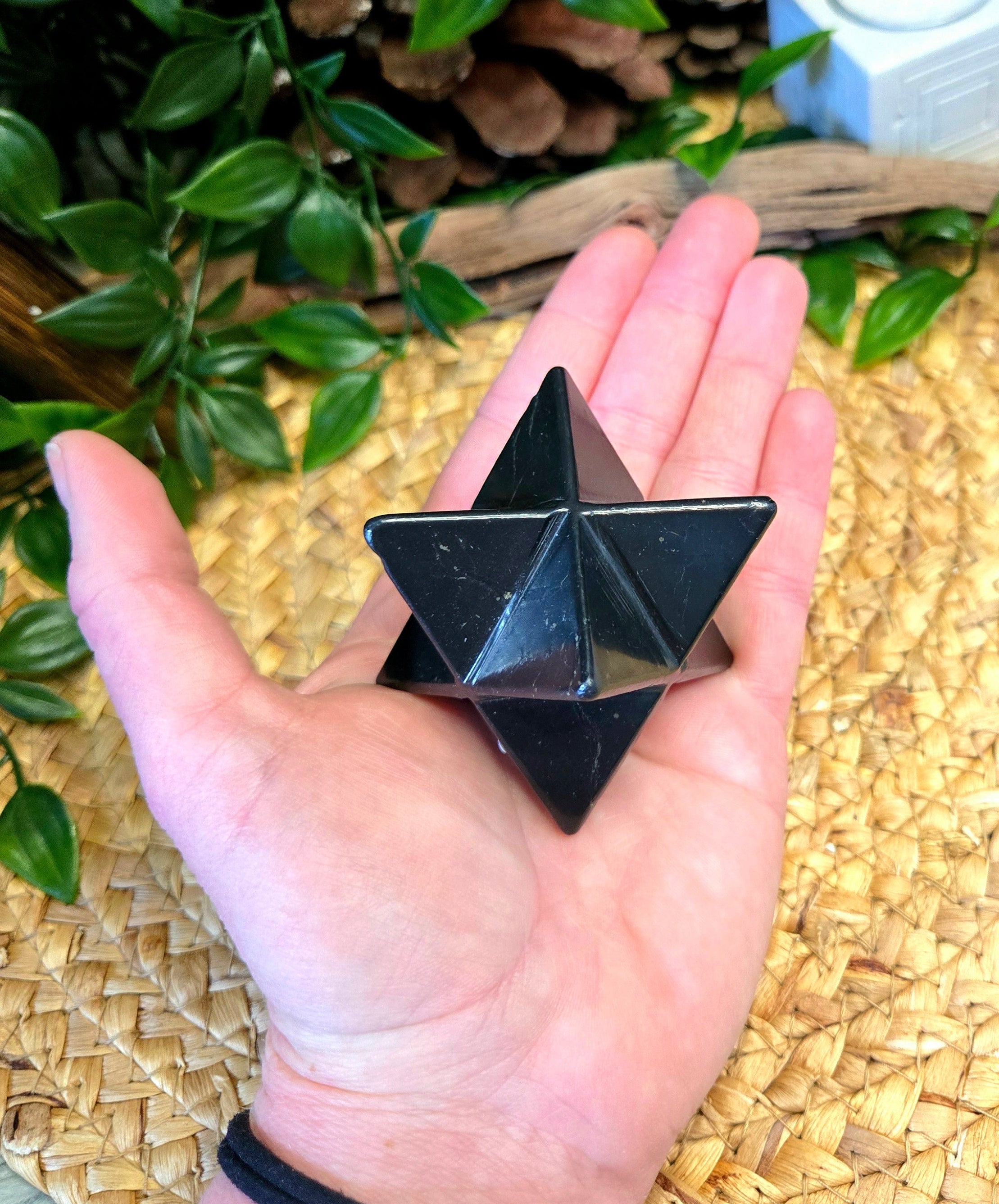 Shungite Merkaba 2.75"