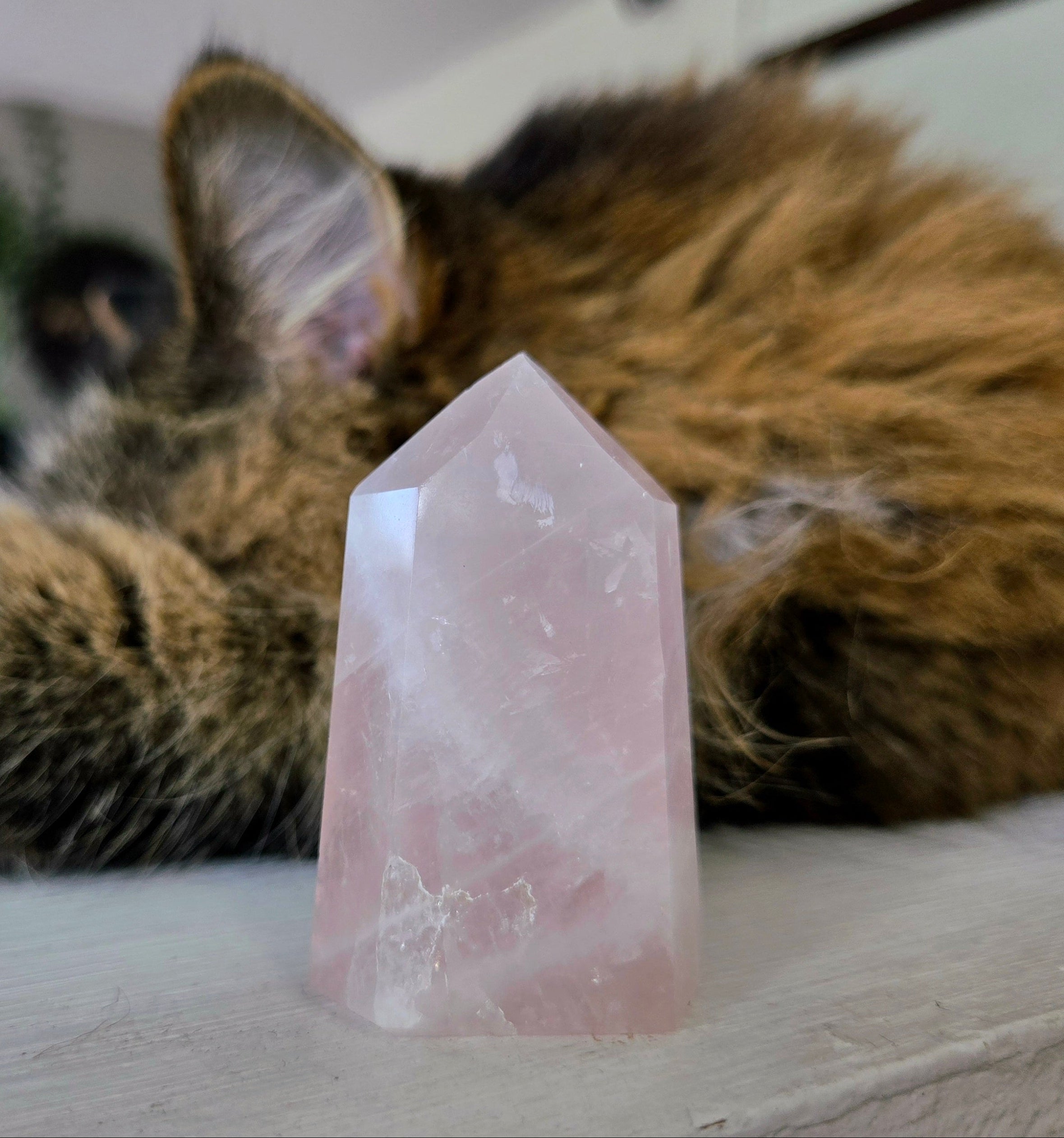 Rose Quartz Tower 2.25"