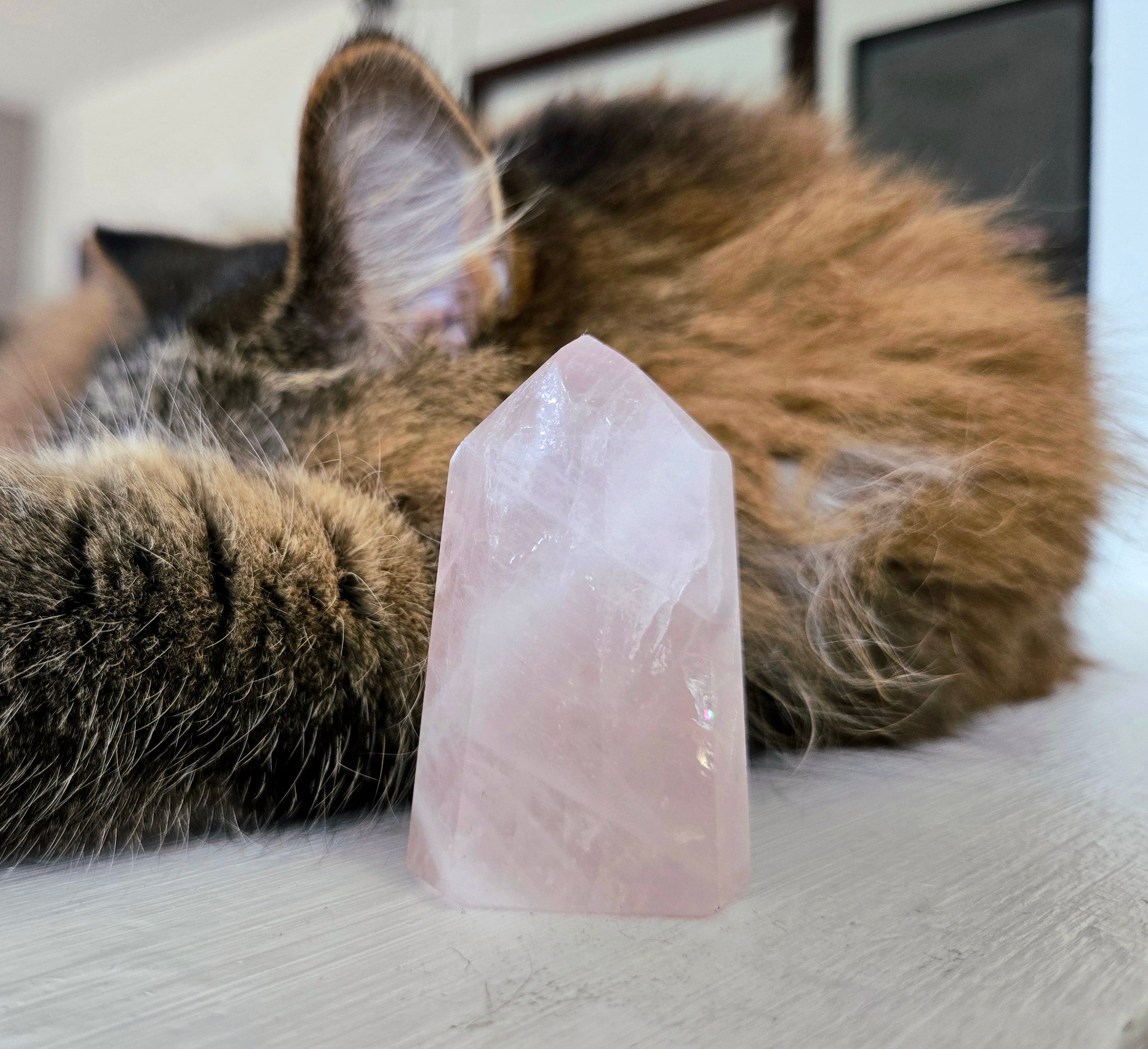 Rose Quartz Tower 2.25"