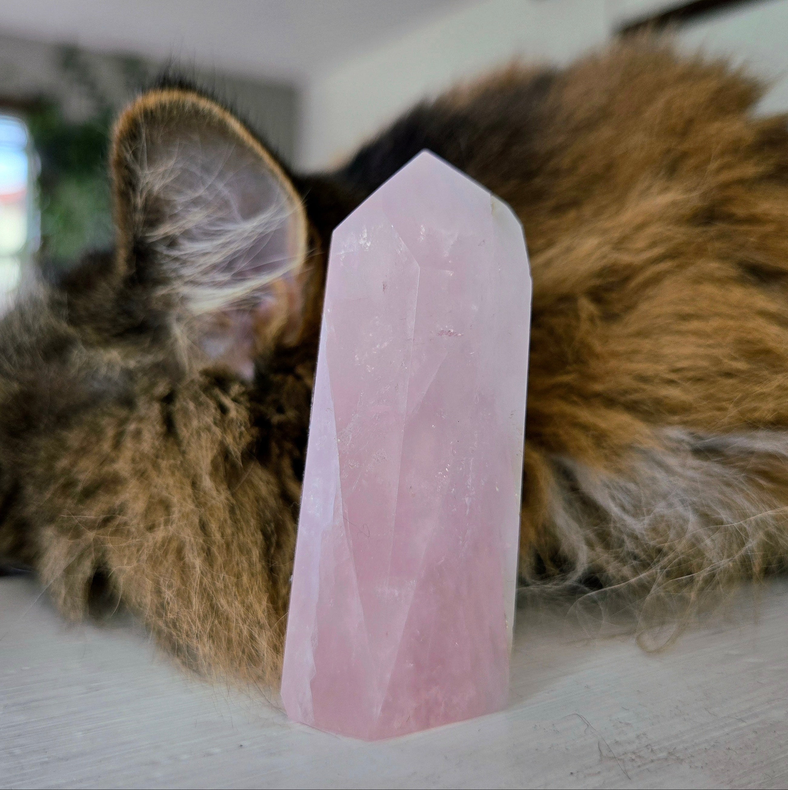Rose Quartz Tower 2.75"