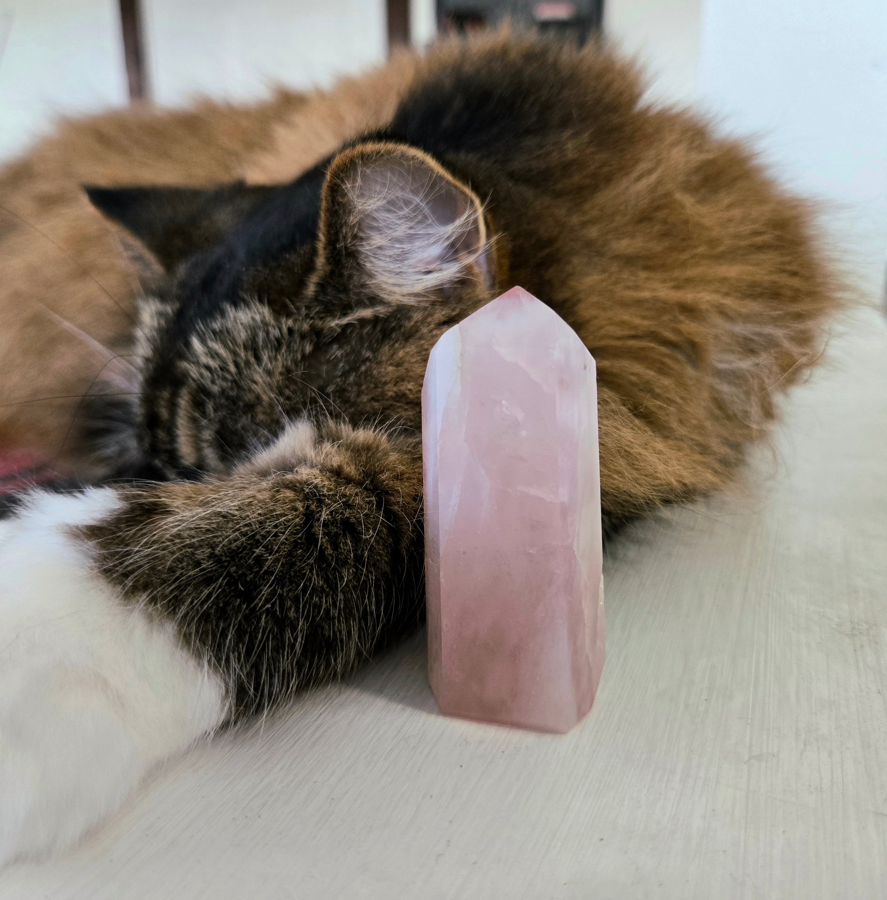 Rose Quartz Tower 2.75"