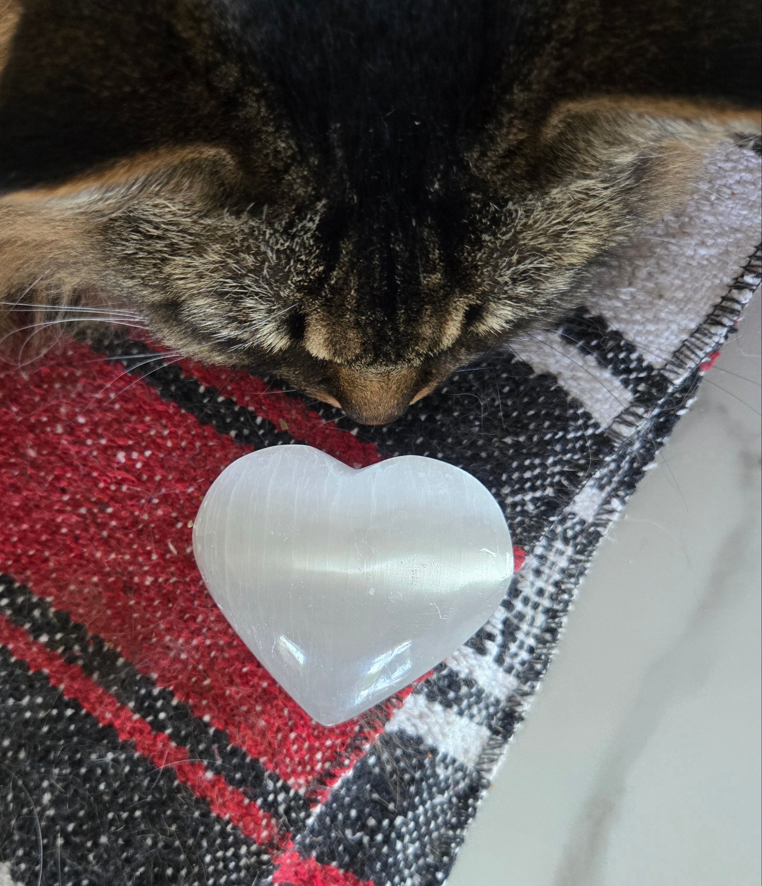 Selenite Heart 2.5"