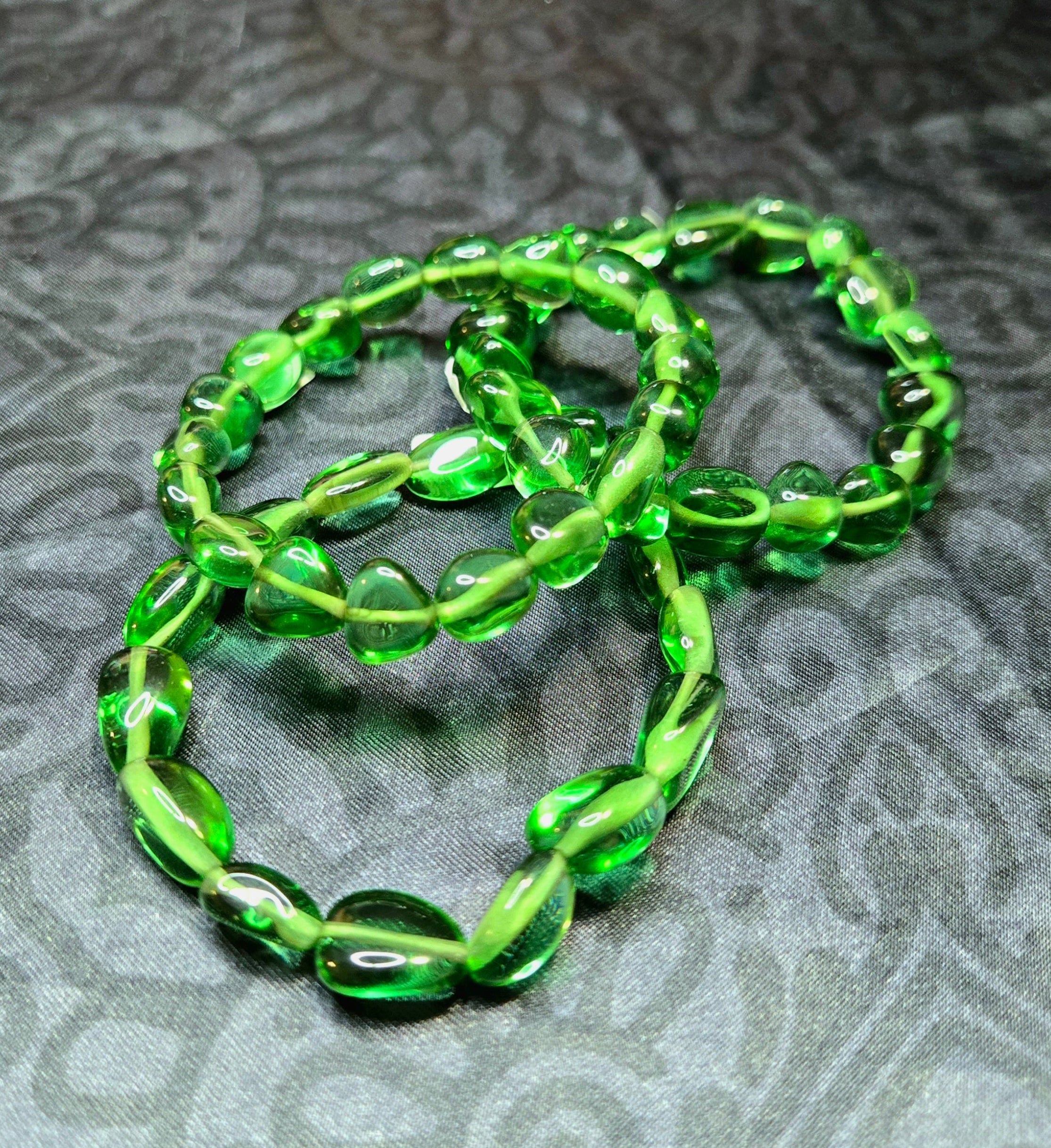 Green Obsidian Bracelet