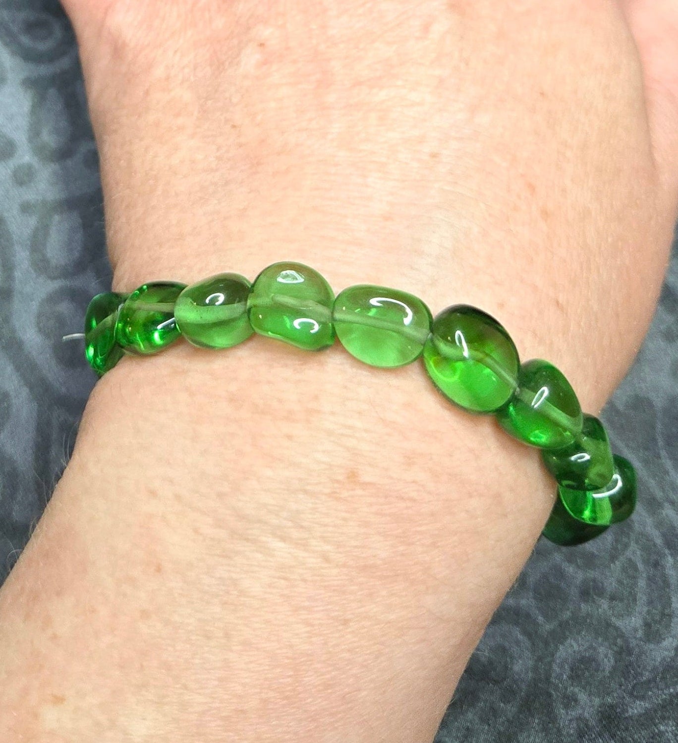 Green Obsidian Bracelet