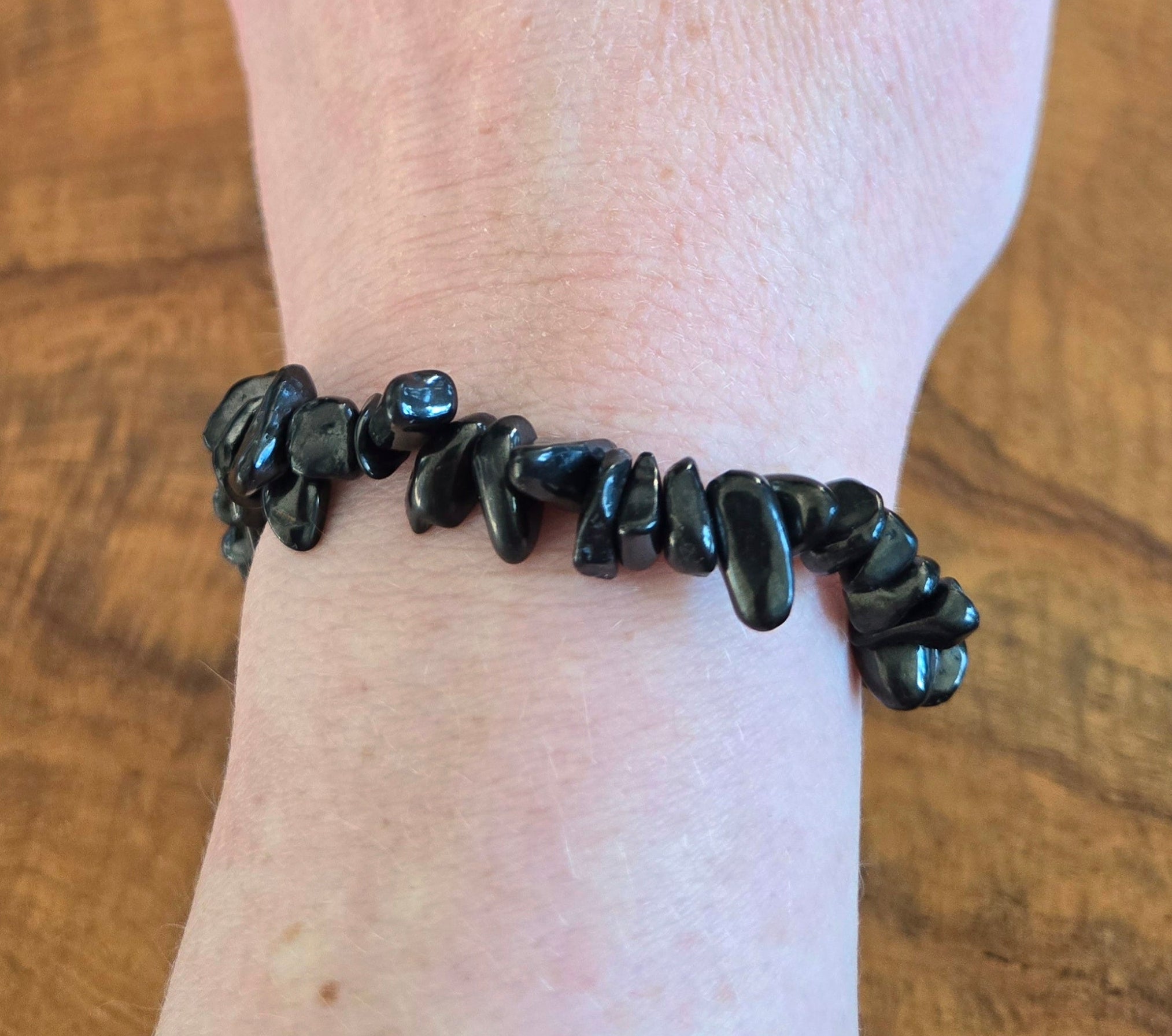 Shungite Bracelet Rough Cut