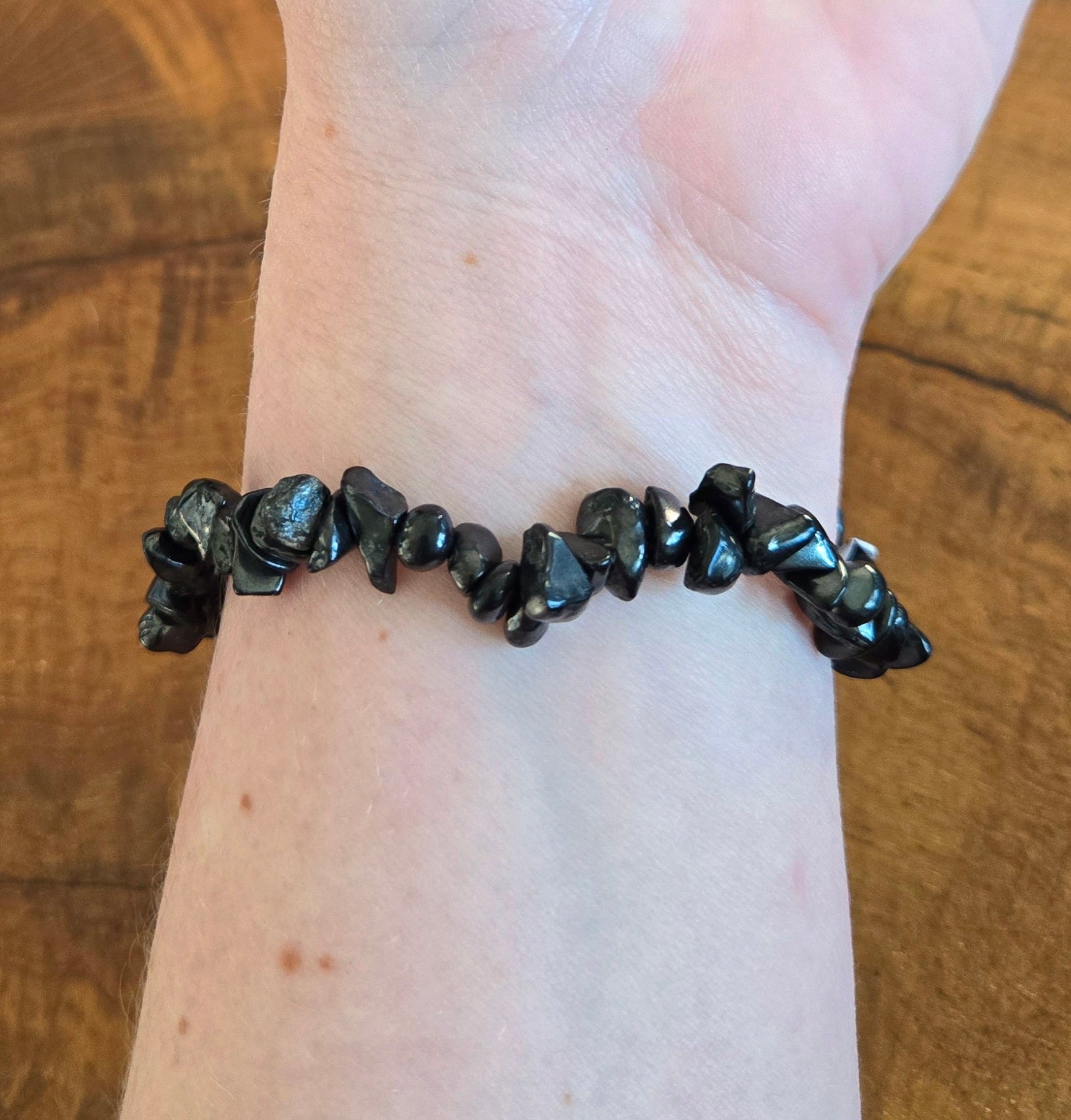 Shungite Bracelet Rough Cut