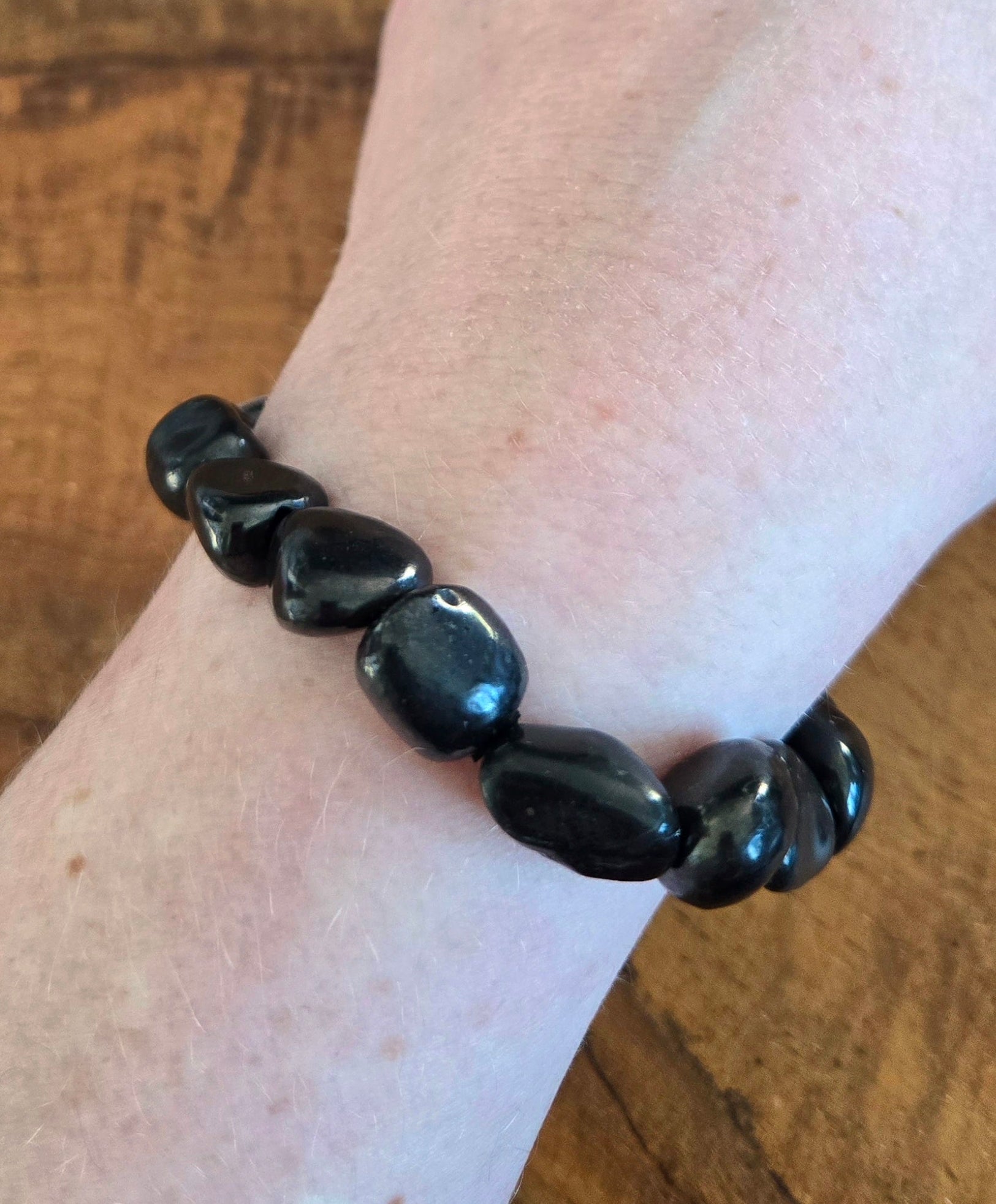 Shungite Bracelet Large Beads