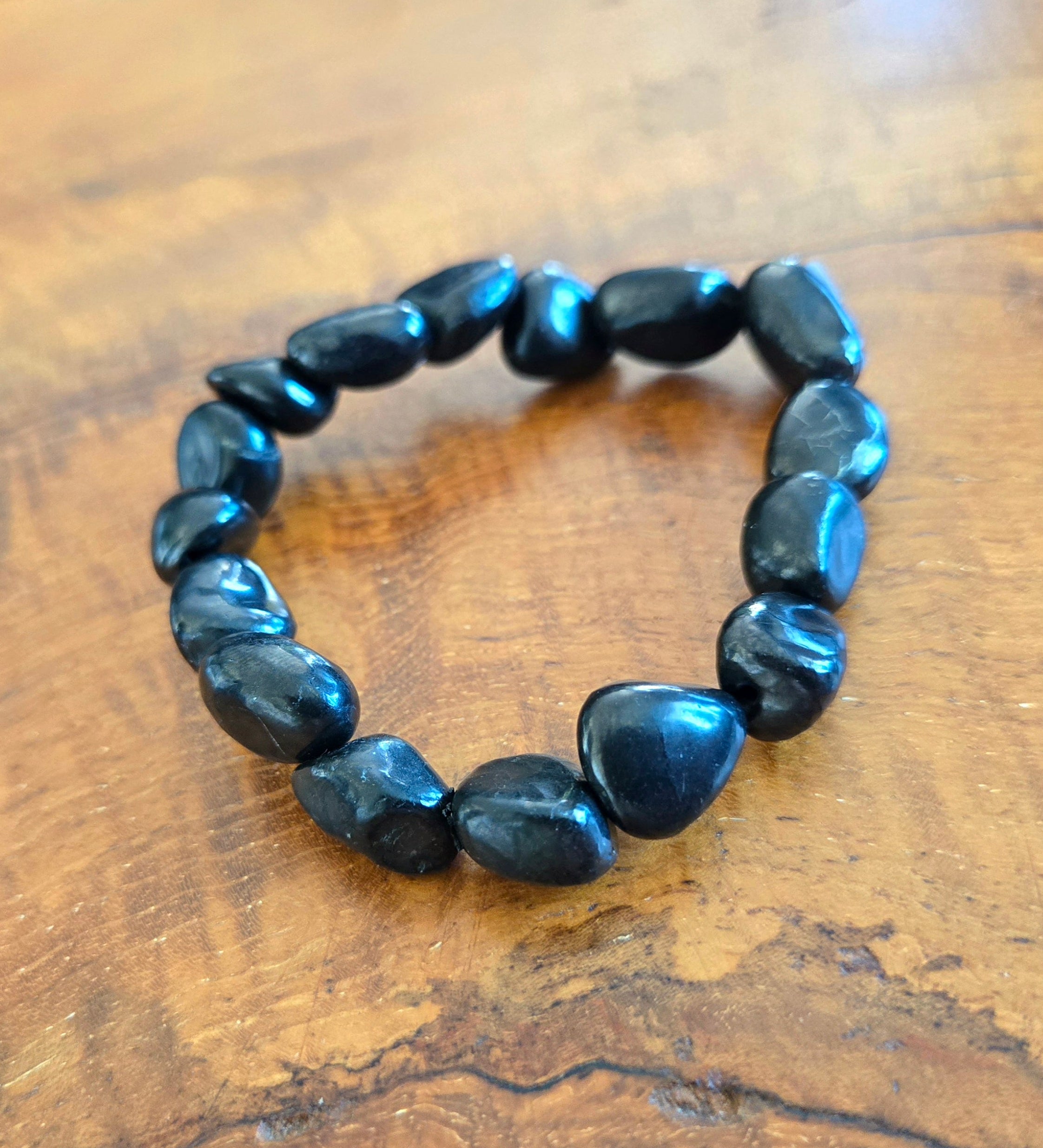 Shungite Bracelet Large Beads