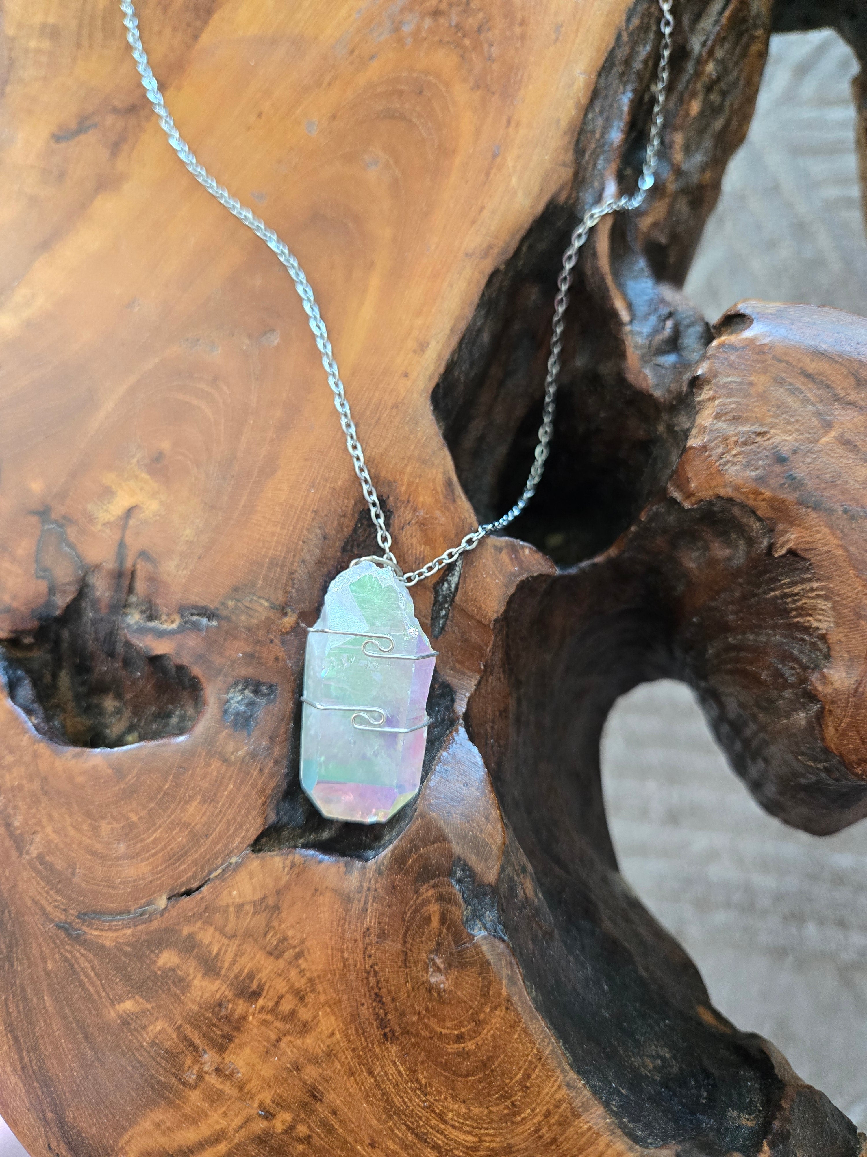 Angel Aura Necklace 26" Chain