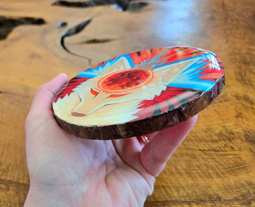 "Axis Of Evil" Resin Coated Painting On Wood