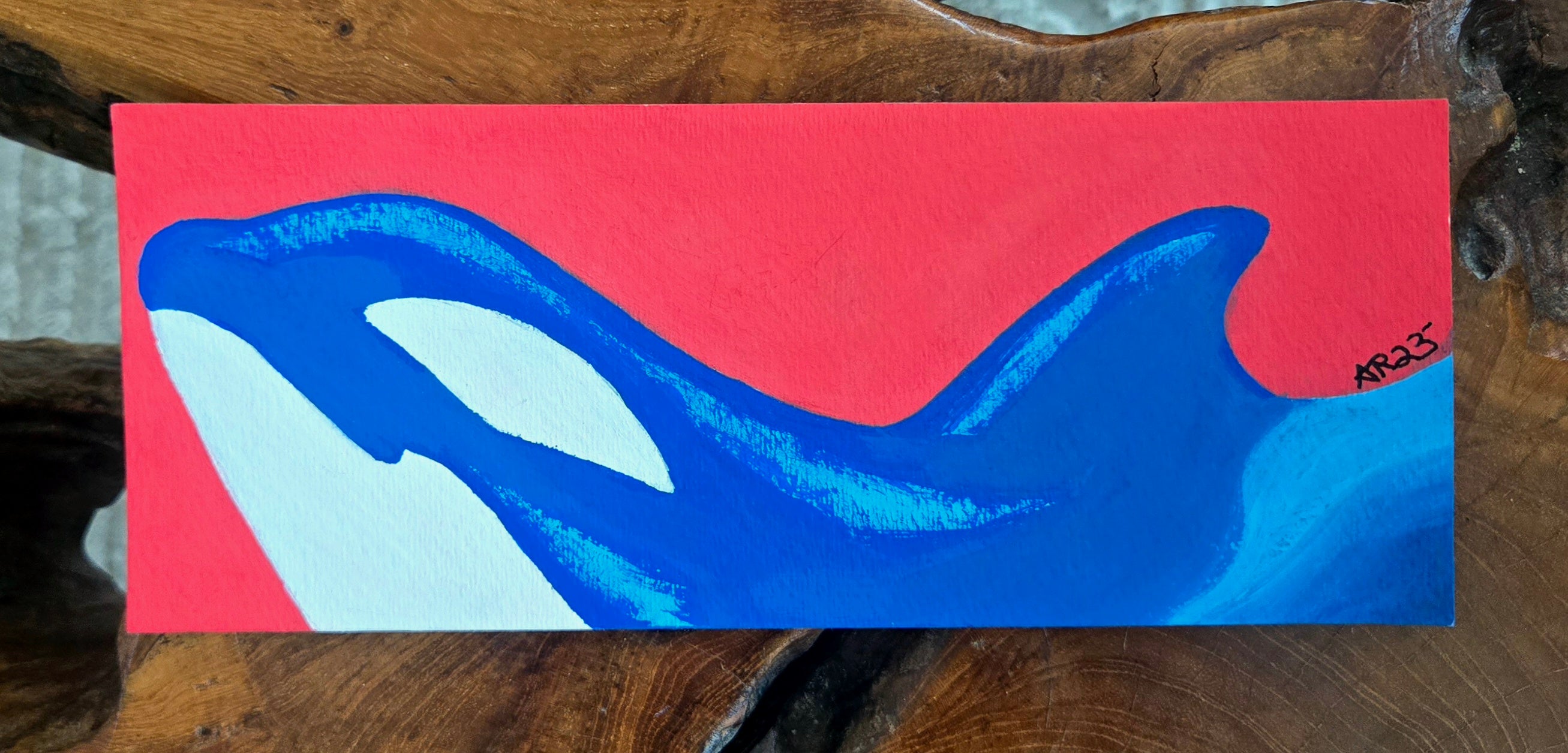 Orca Painting