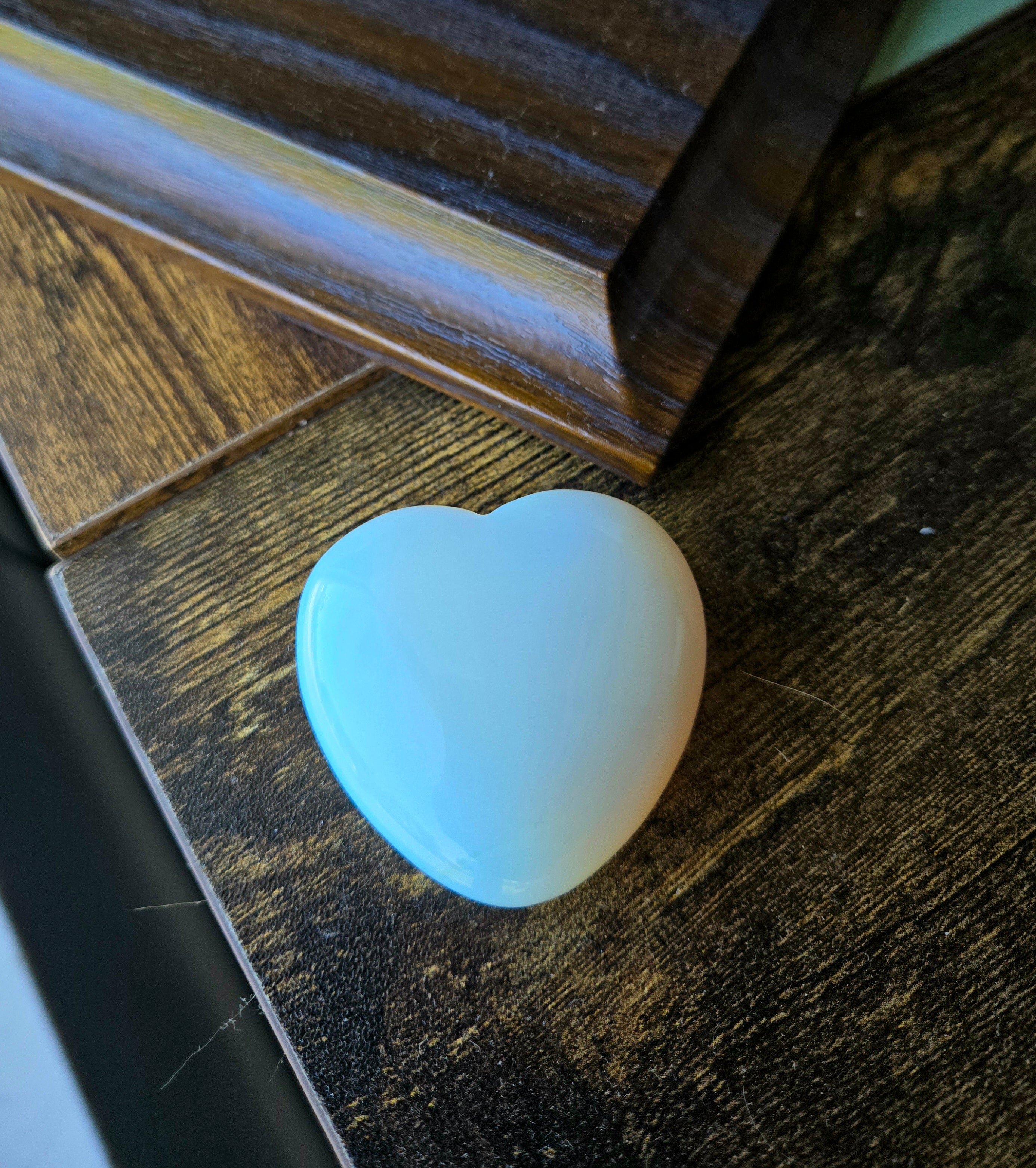 Opalite Heart 1.75"