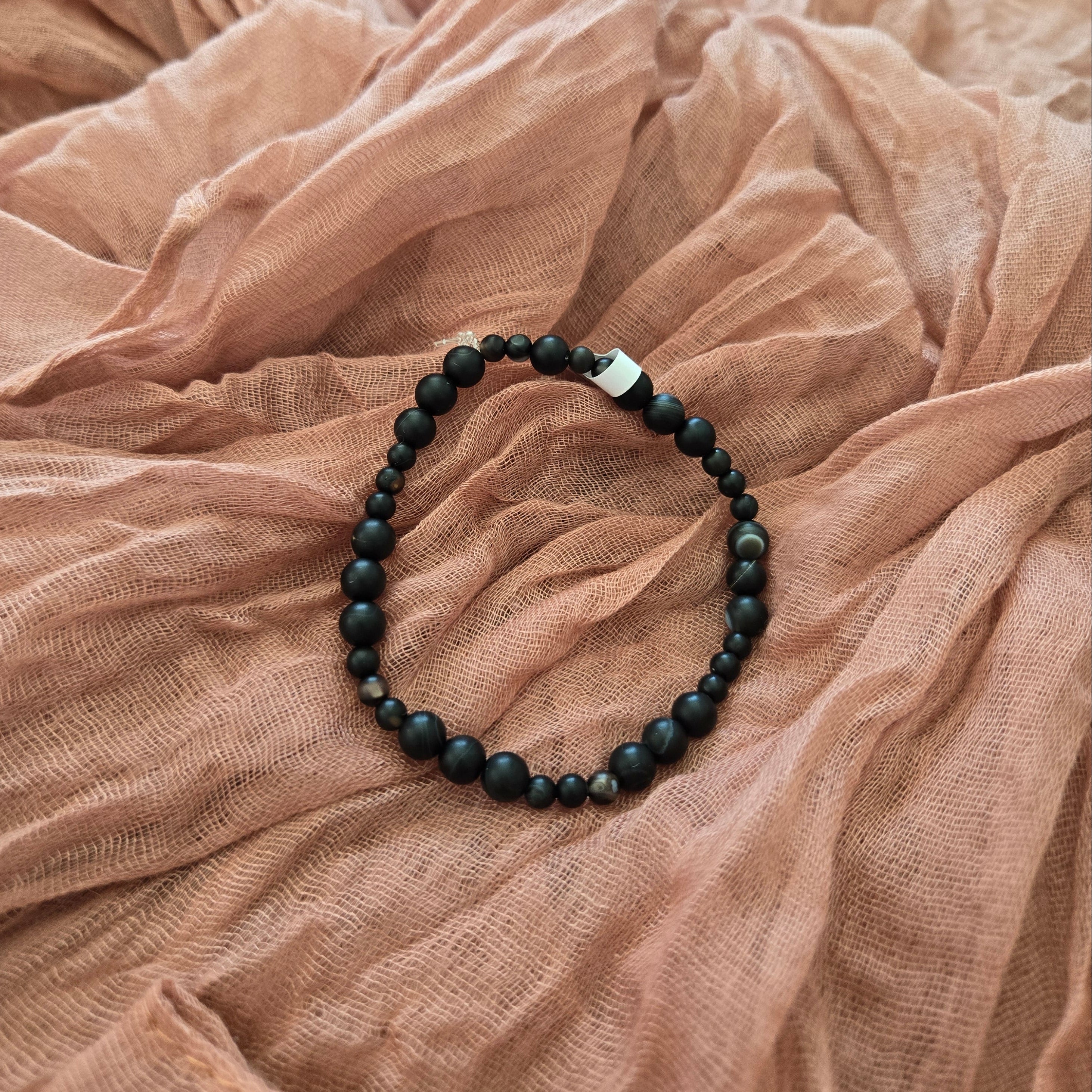 Black Agate Bracelet