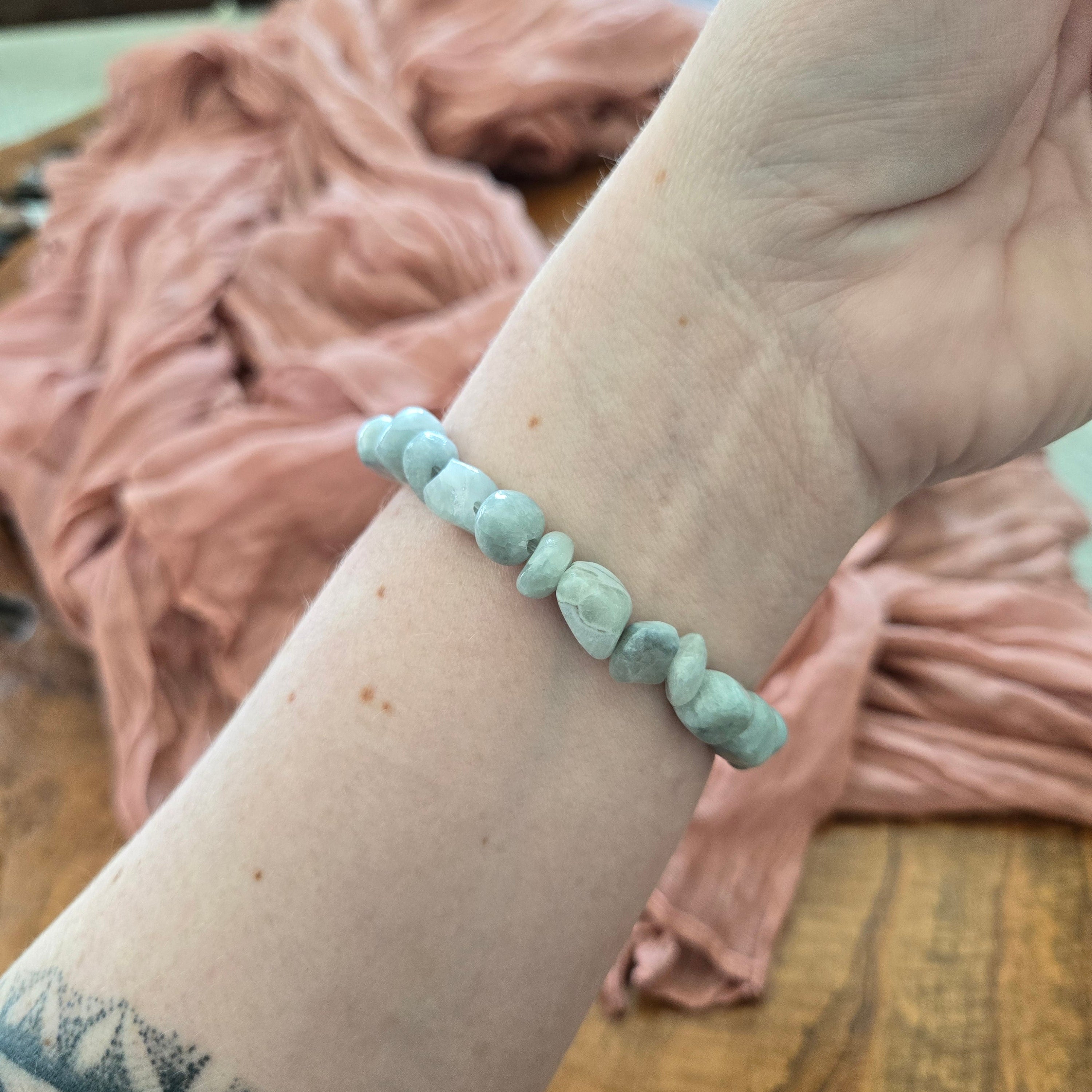 Blue Quartz Bracelet