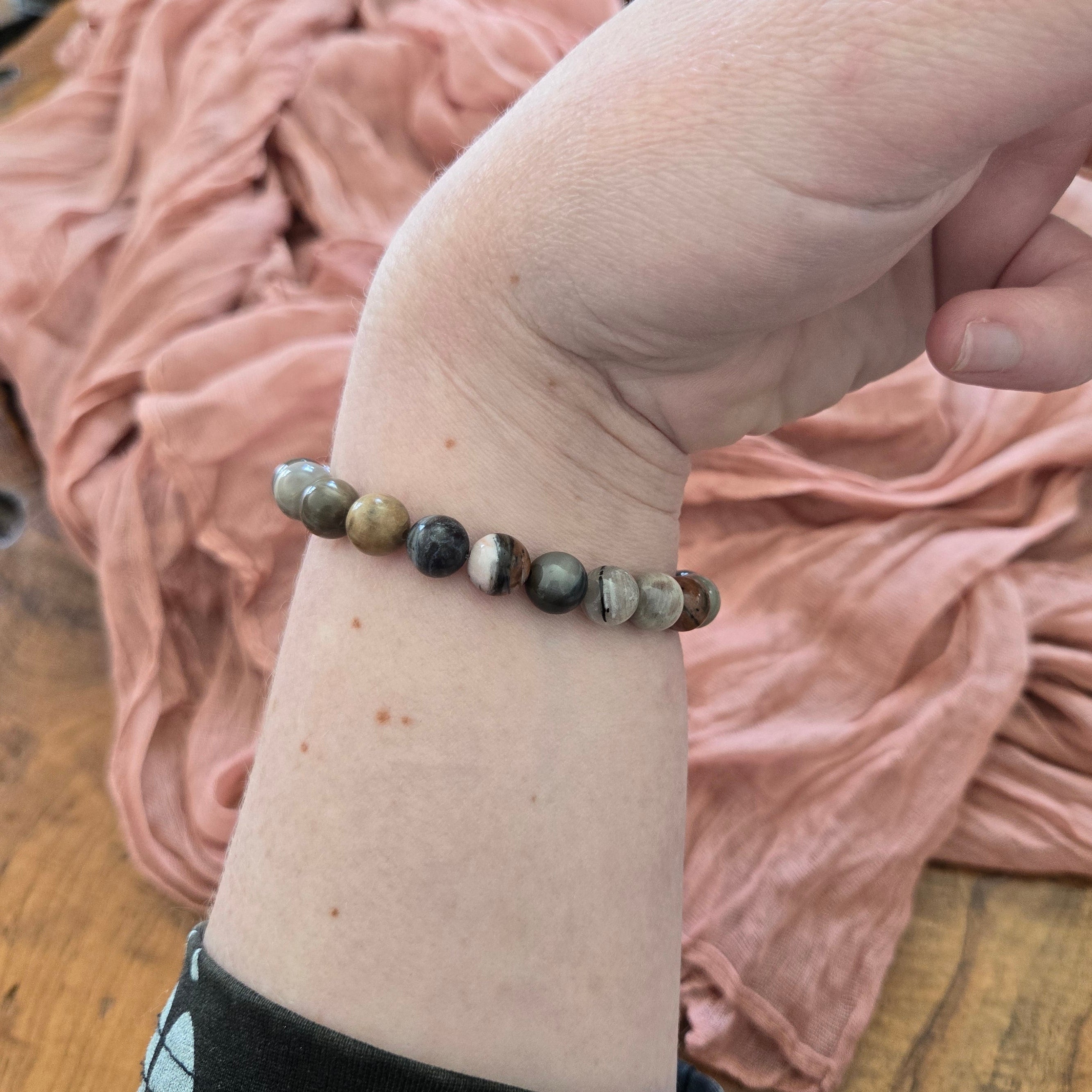 Petrified Wood Bracelet