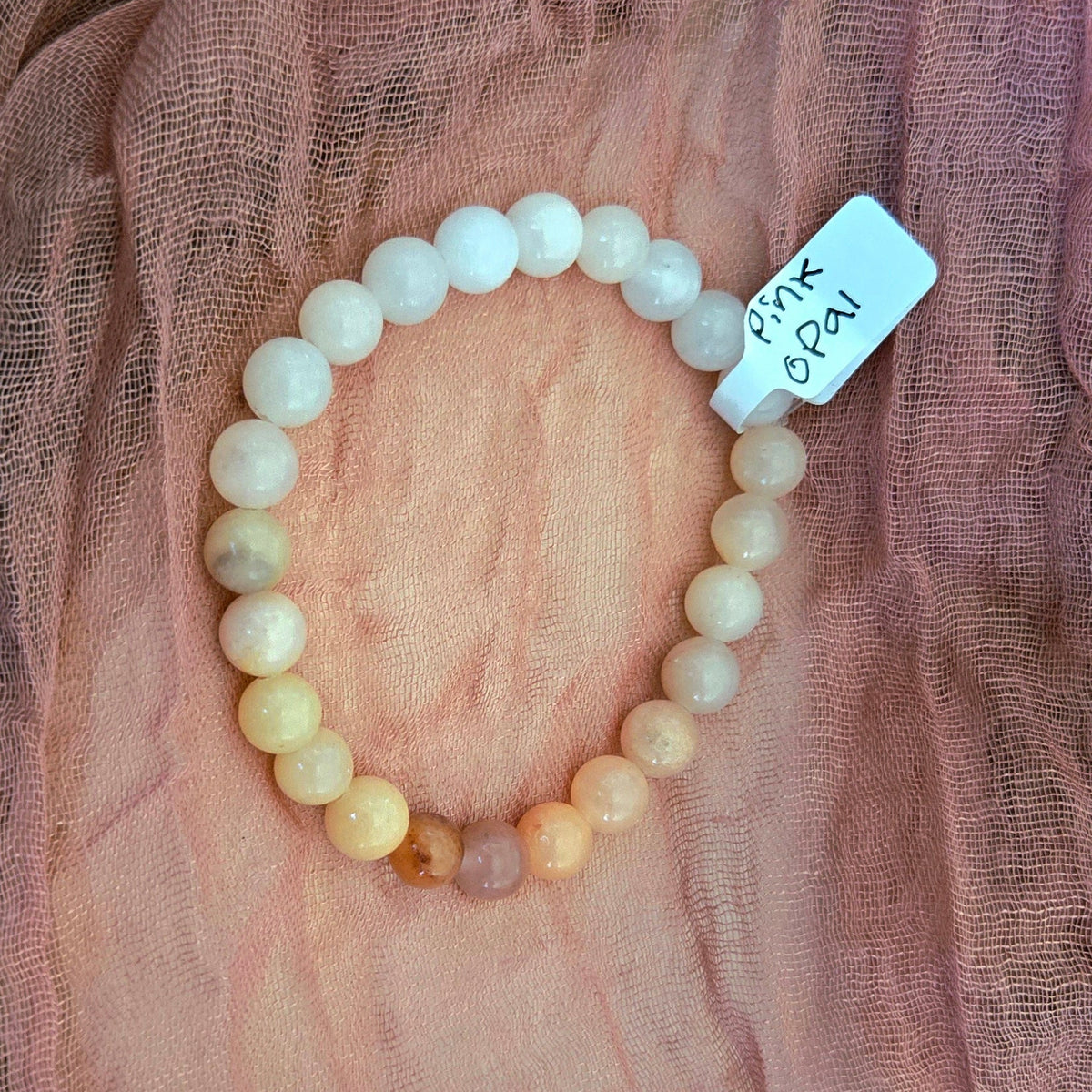 Pink Opal Bracelet